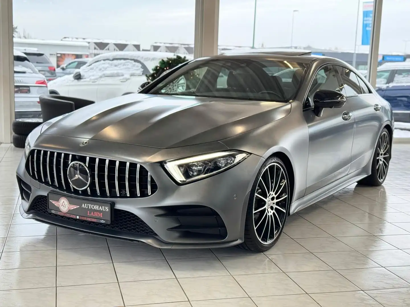 Mercedes-Benz CLS 450 4Matic 9G-TRONIC"AMG"GRAU-MATT*360°*KEYL Gris - 2