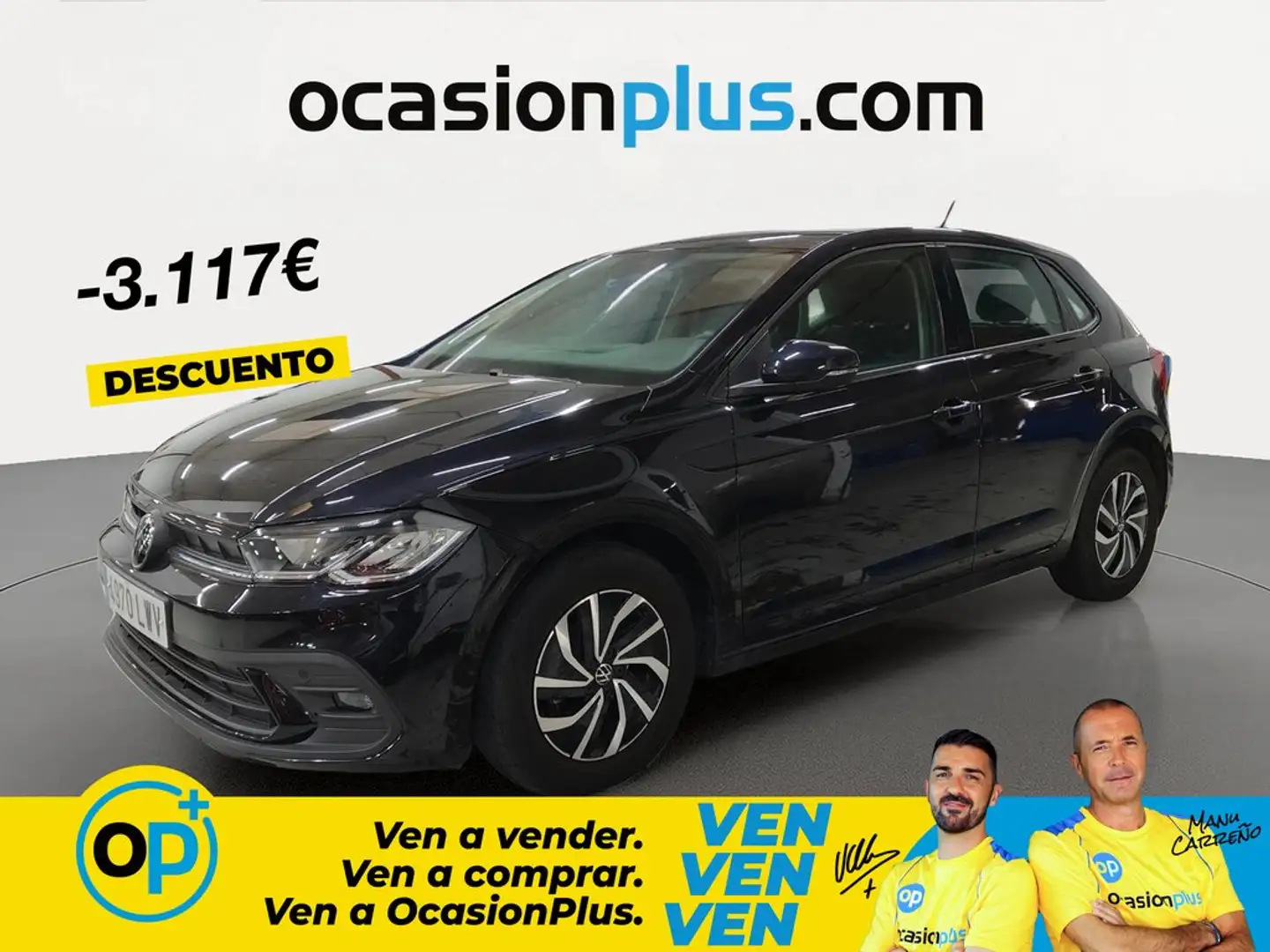 Volkswagen Polo 1.0 TSI Life DSG 70kW Negro - 1