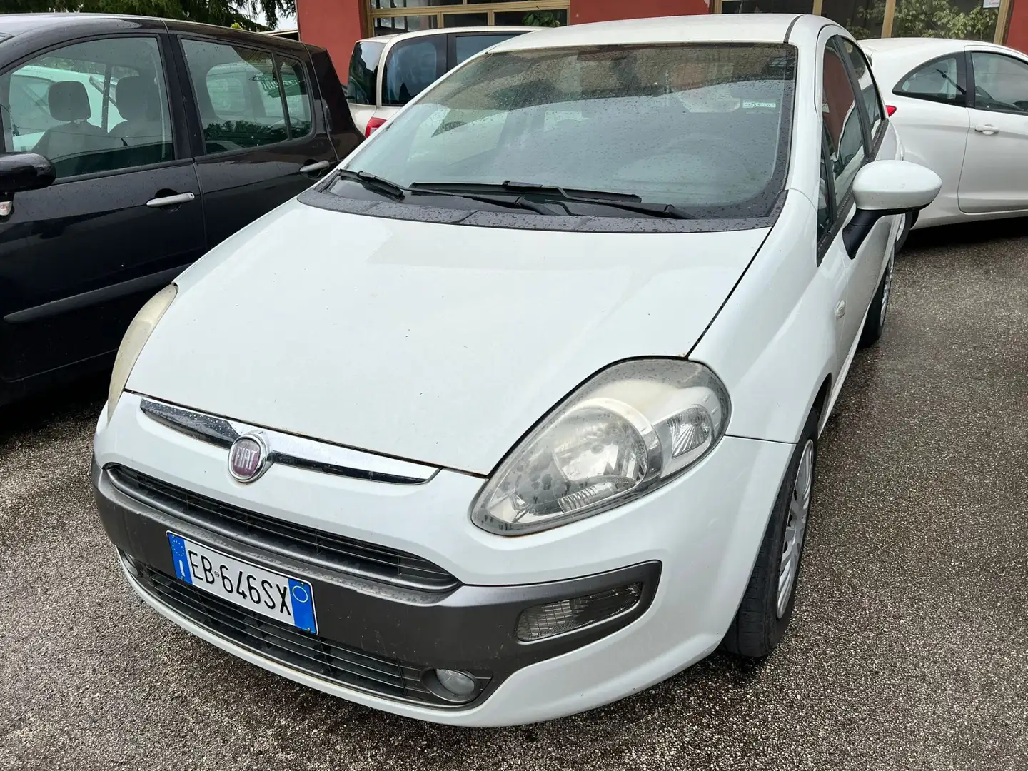 Fiat Punto Evo 1.3 95 cv Diesel/Mjet Dynamik Weiß - 2