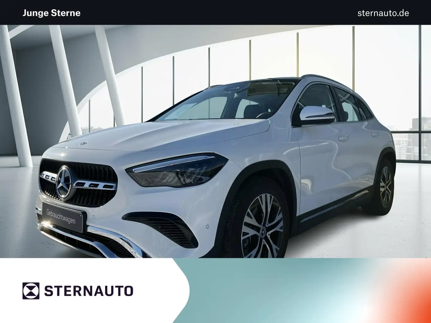 Mercedes-Benz GLA 180 GLA 180 Progr PanoDach Winterpak RüKam Spiegelp Blanco - 1