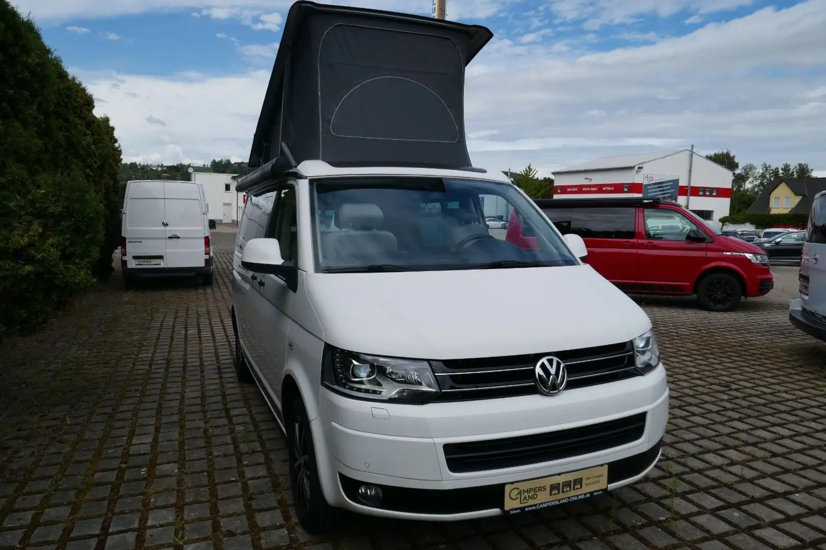 Volkswagen T5 California T5 Cali Ocean 4Mot.Motor+Turbo+Dachzelt NEU Weiß - 1