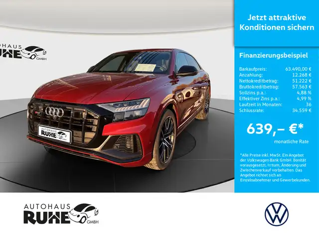 Audi SQ8 FSI 4.0 TFSI quattro STANDHZ B&O 360° HUD