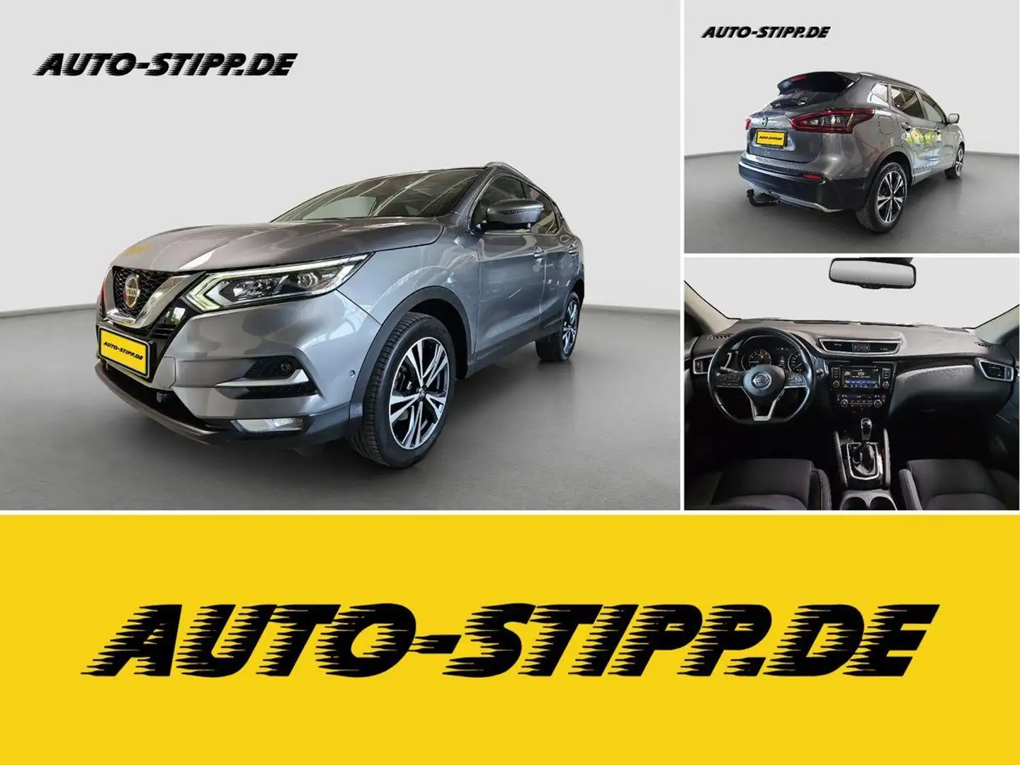 Nissan Qashqai 1.3 N-Connecta BLIS AHK 360 PANO LED DAB Grigio - 1