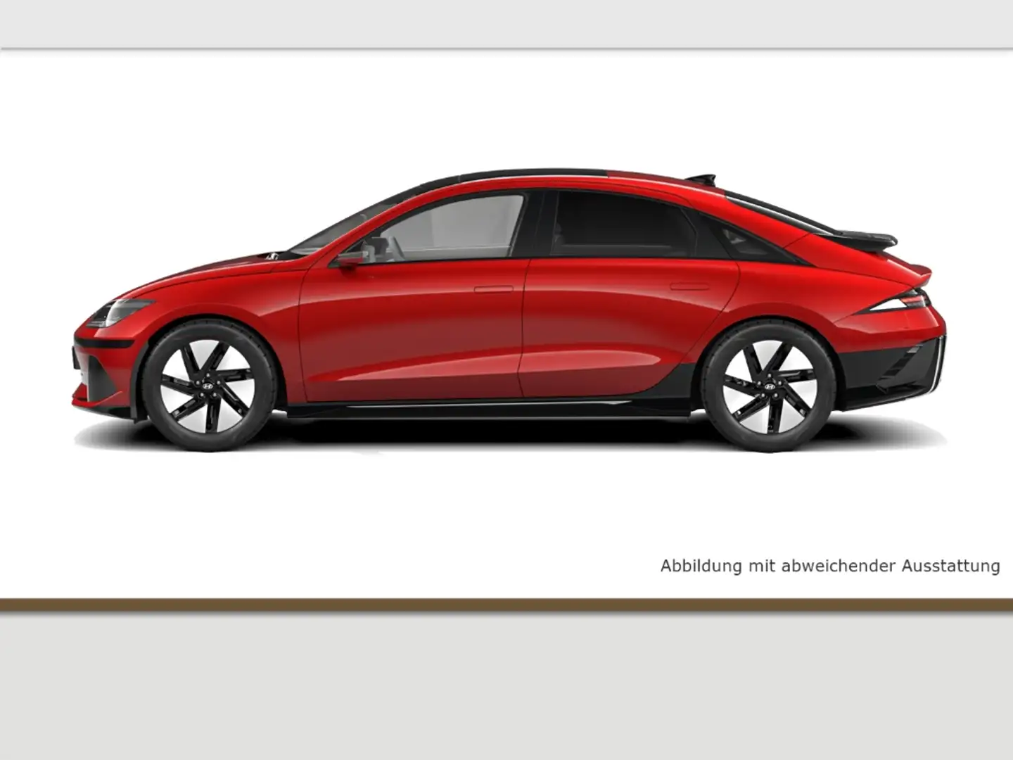 Hyundai IONIQ 6 TECHNIQ NAVI LEDER digit. COCKPIT HUD Rot - 2