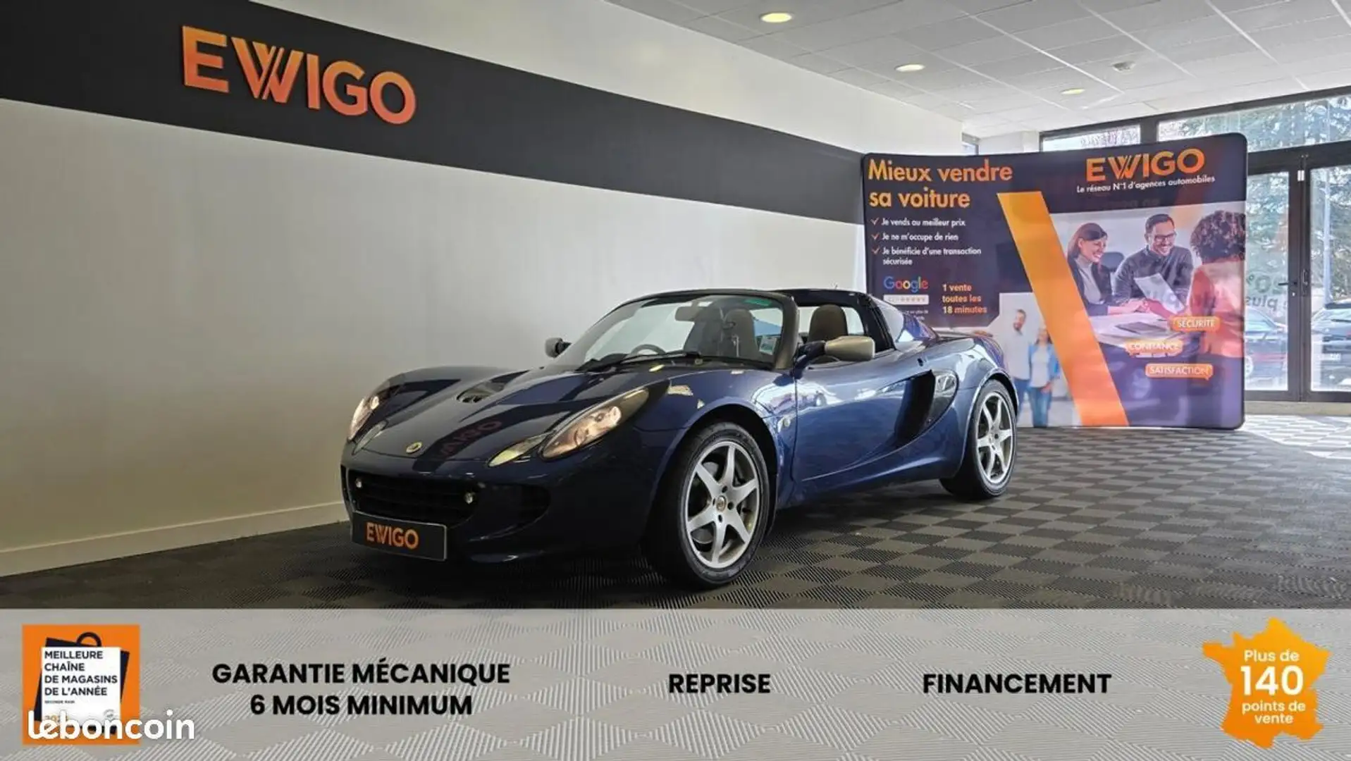 Lotus Elise S2 1.8 ROVER K SERIES 122ch %2B KIT DISTRIBUTION E Modrá - 1