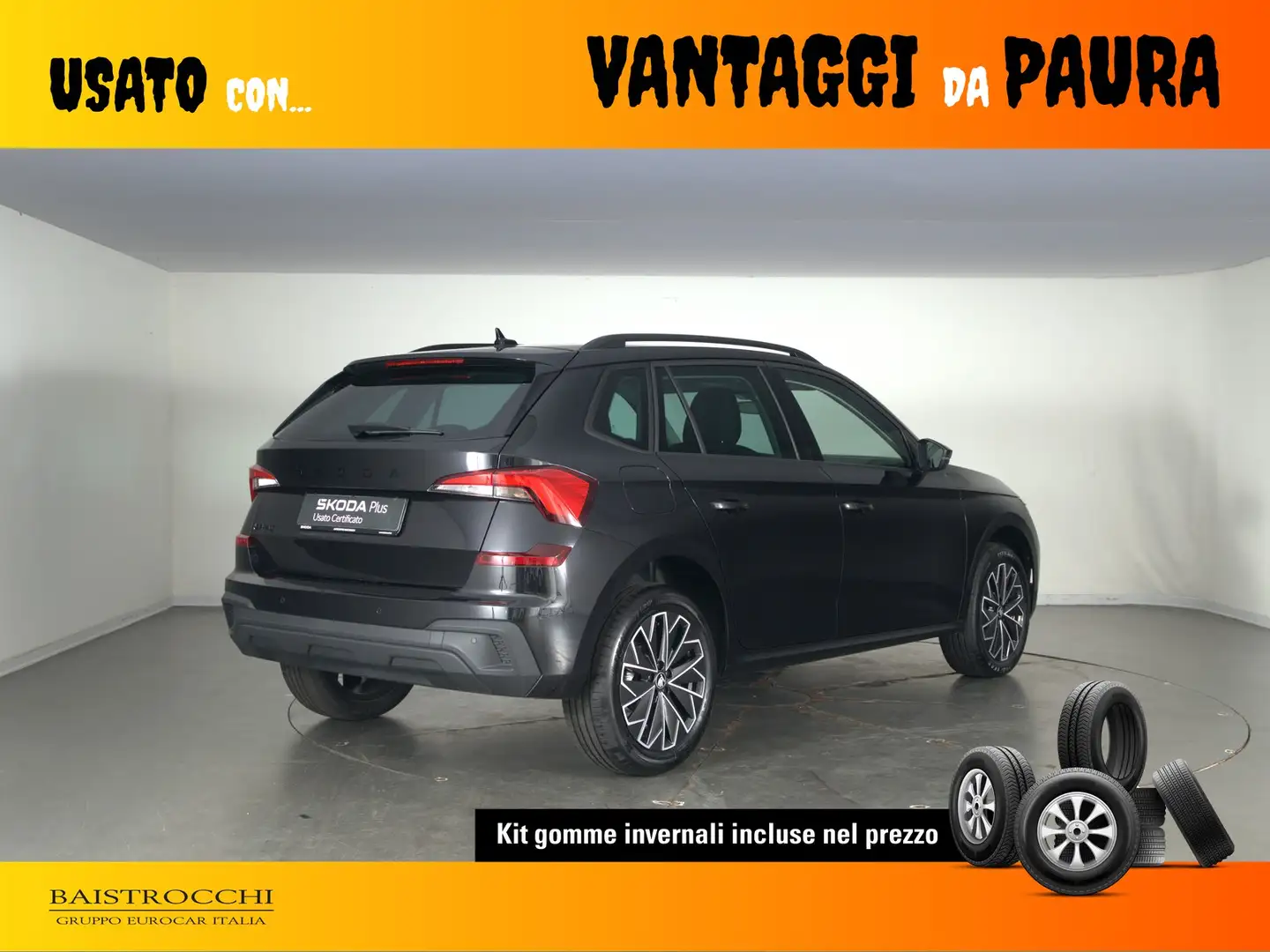 Skoda Kamiq Black Dots 1.0 TSI 95 CV Nero - 2