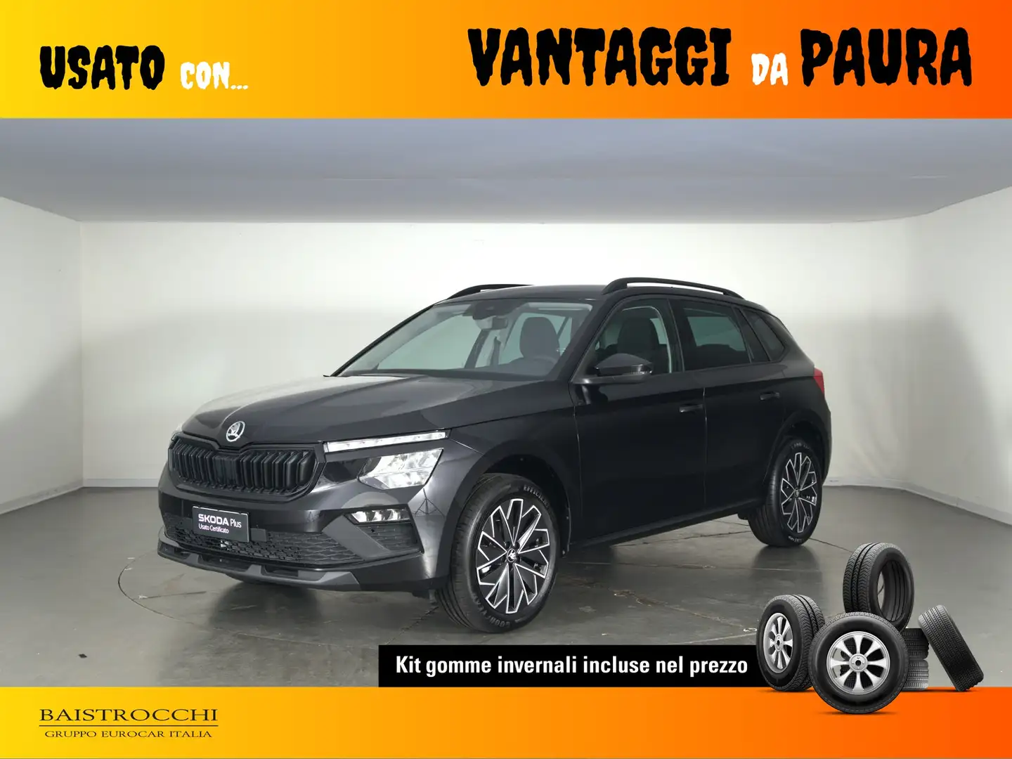 Skoda Kamiq Black Dots 1.0 TSI 95 CV Nero - 1