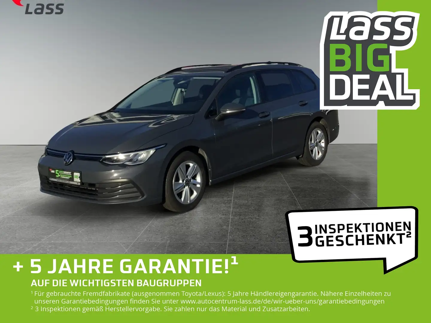 Volkswagen Golf Variant Golf VIII Variant 1.5 eTSI Life SHZ, DSG, KAMERA Grau - 1