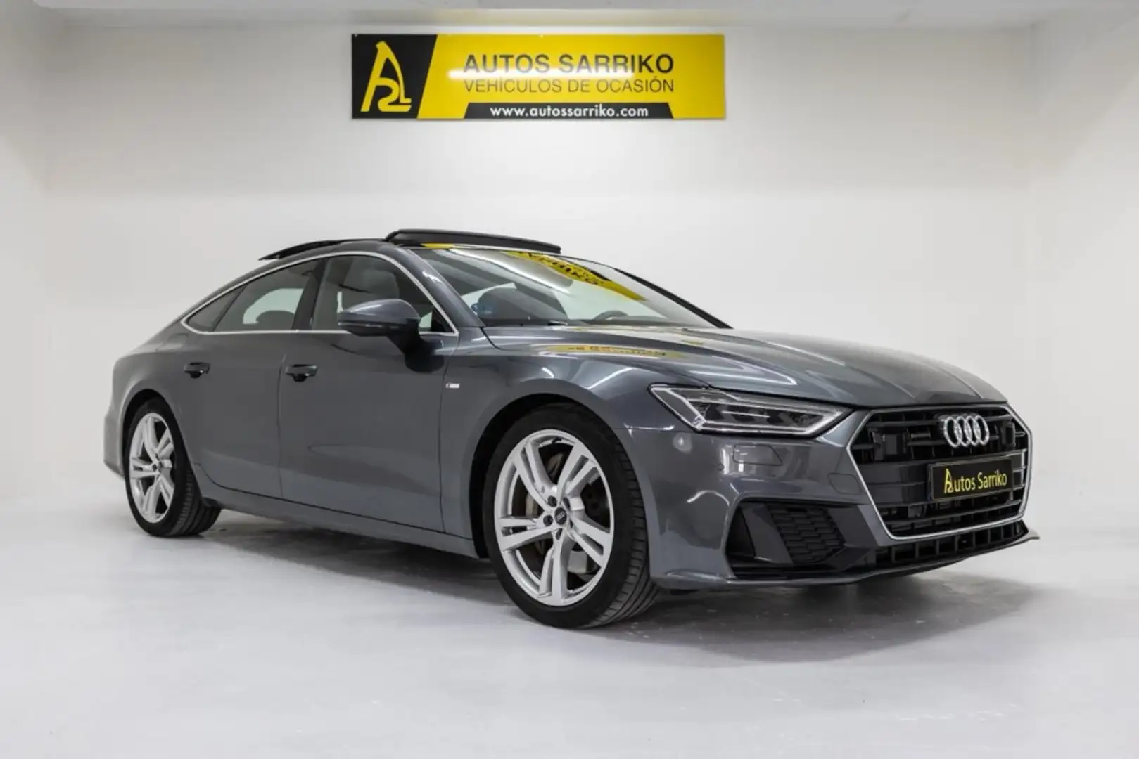 Audi A7 Sportback 50 TFSIe S line quattro-ultra S tronic Gris - 1
