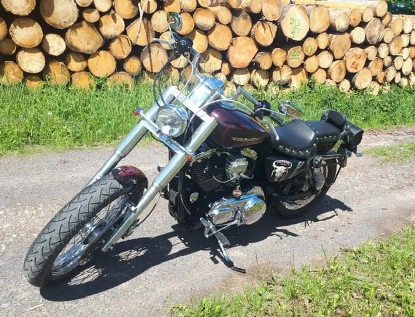 Harley-Davidson Sportster 1200 Liebhaberstück Sportster XL Custom Schwarz - 1