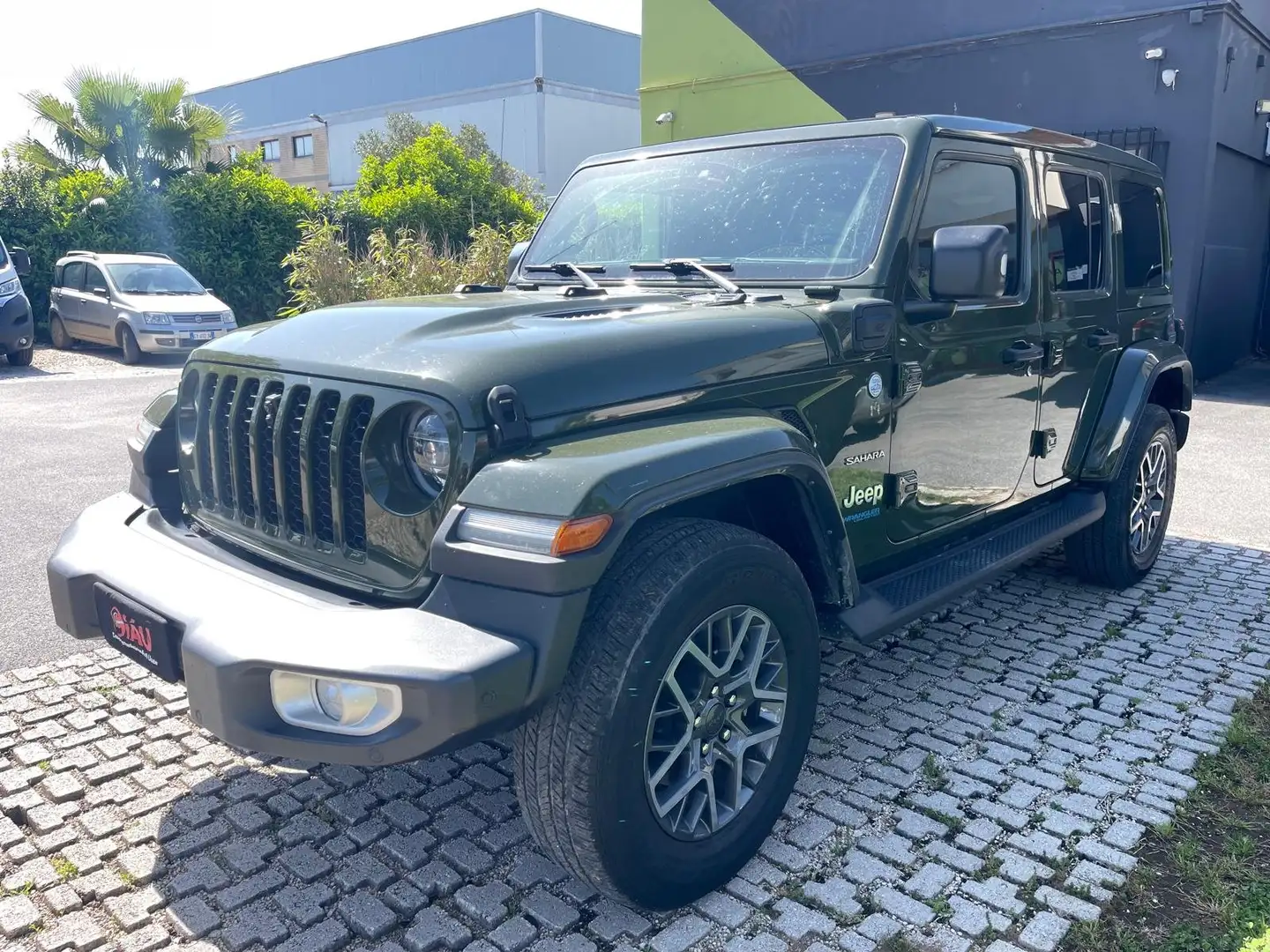 Jeep Wrangler Unlimited 2.0 atx phev Sahara 4xe auto Verde - 1