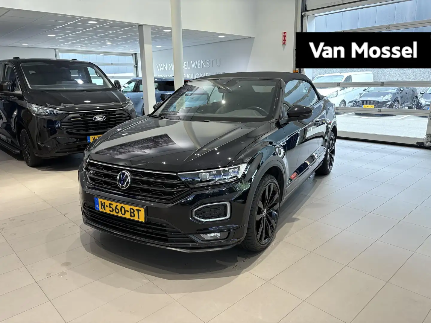 Volkswagen T-Roc Cabrio 1.5 TSI R-Line Aut. | Zwart Optiek | Virtua Schwarz - 1