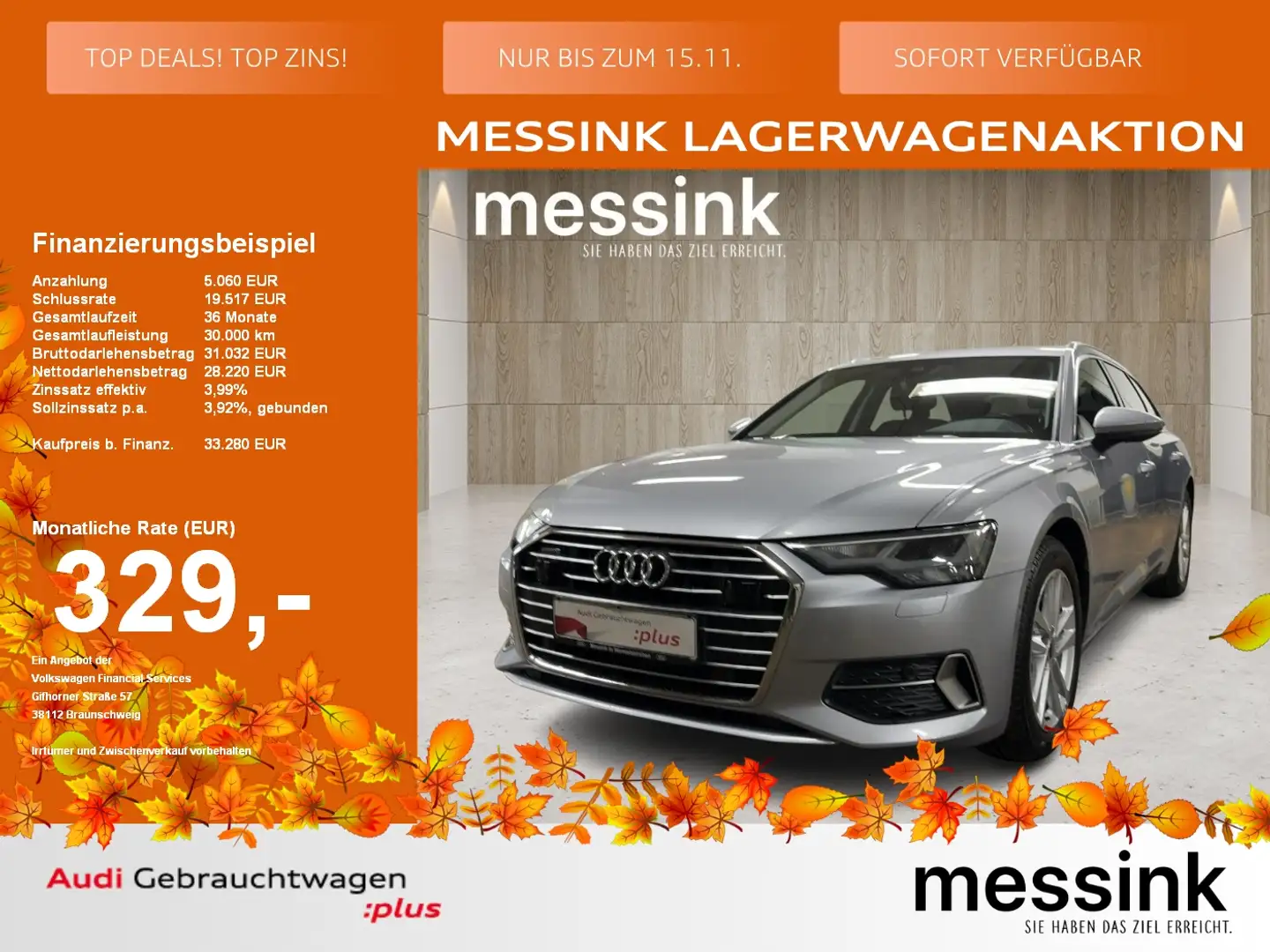 Audi A6 Avant sport 45 TDI quattro *LED*ACC*NAVI*Kamera* Argento - 1