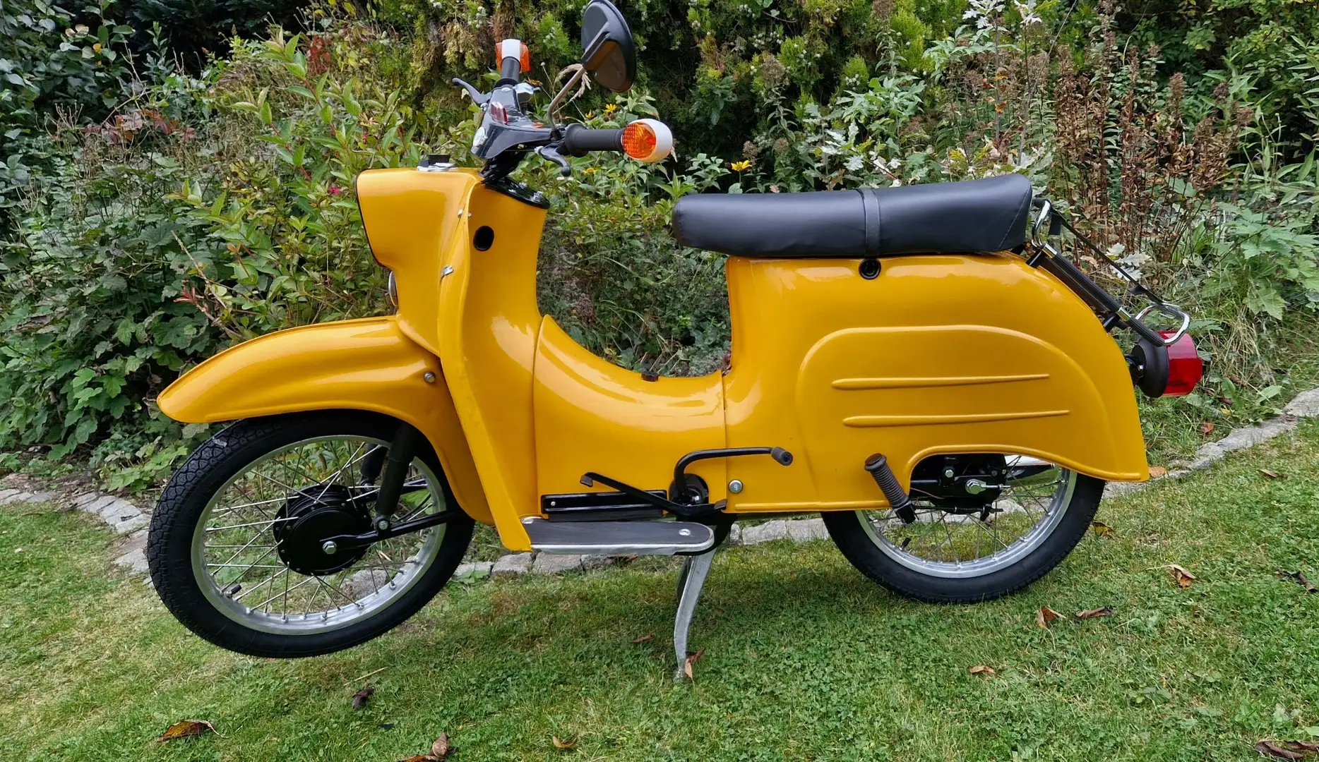 Simson KR 51 KR51/2 Neuaufbau DDR Papiere 4 Gang Saharabraun Brązowy - 1