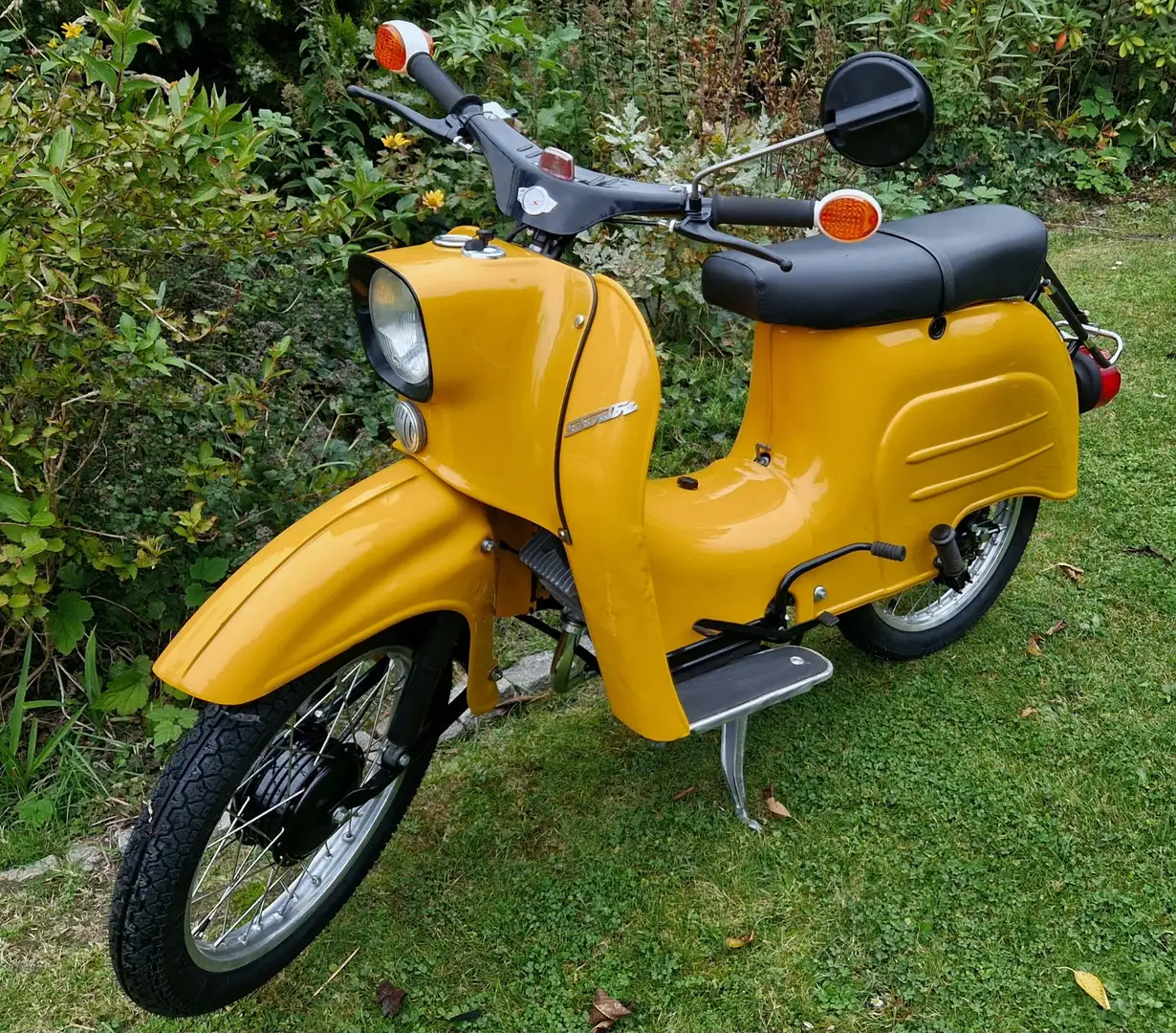 Simson KR 51 KR51/2 Neuaufbau DDR Papiere 4 Gang Saharabraun Brązowy - 2