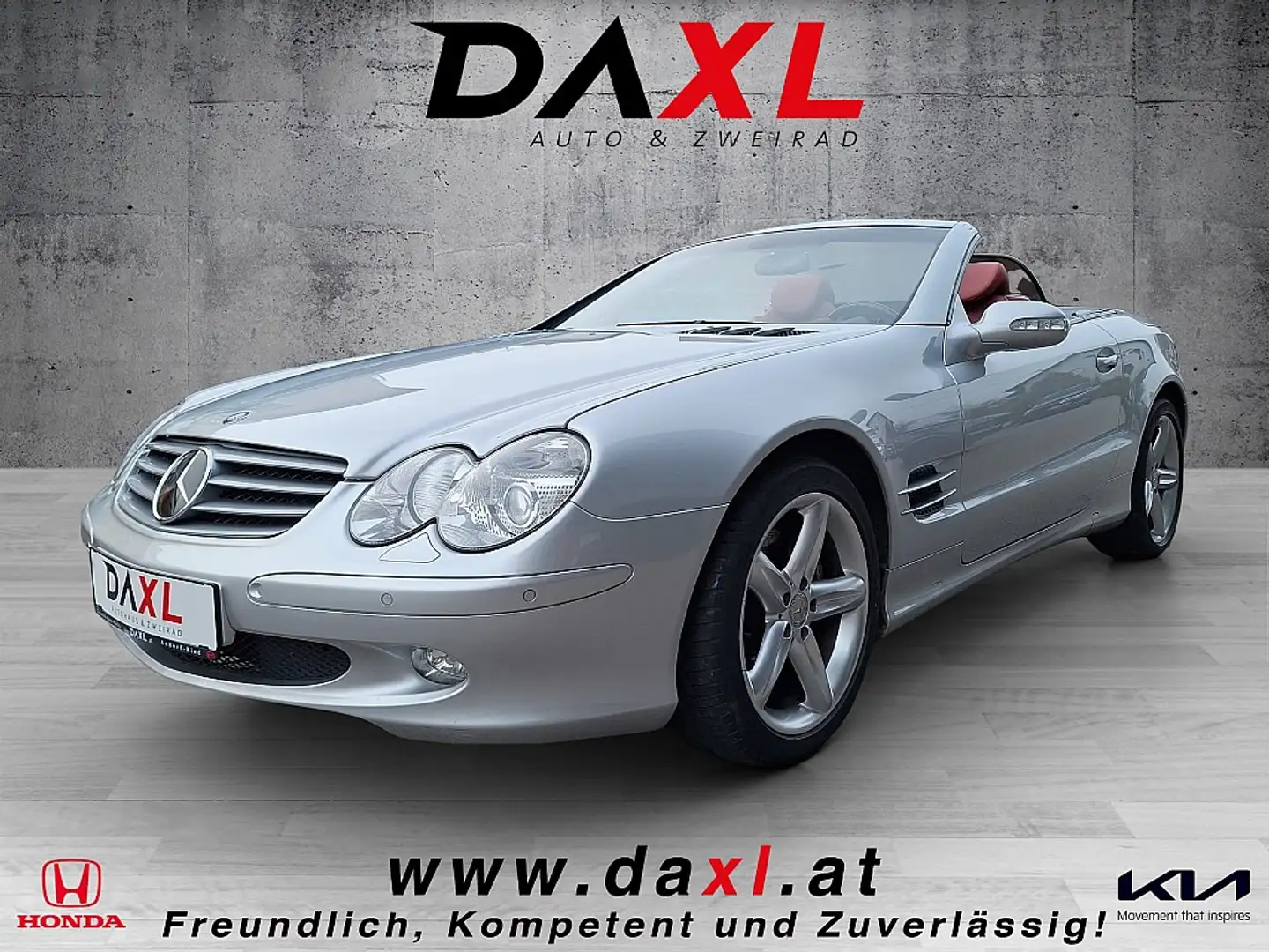 Mercedes-Benz SL 500 Roadster Aut. Argent - 1