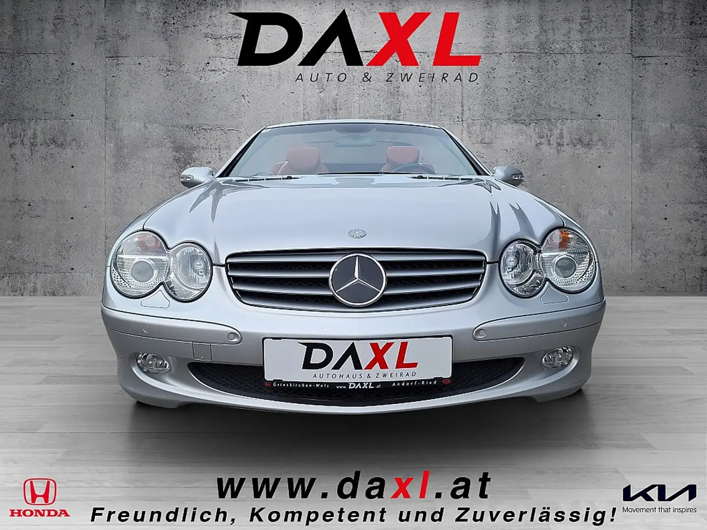 Mercedes-Benz SL 500 Roadster Aut. Argent - 2