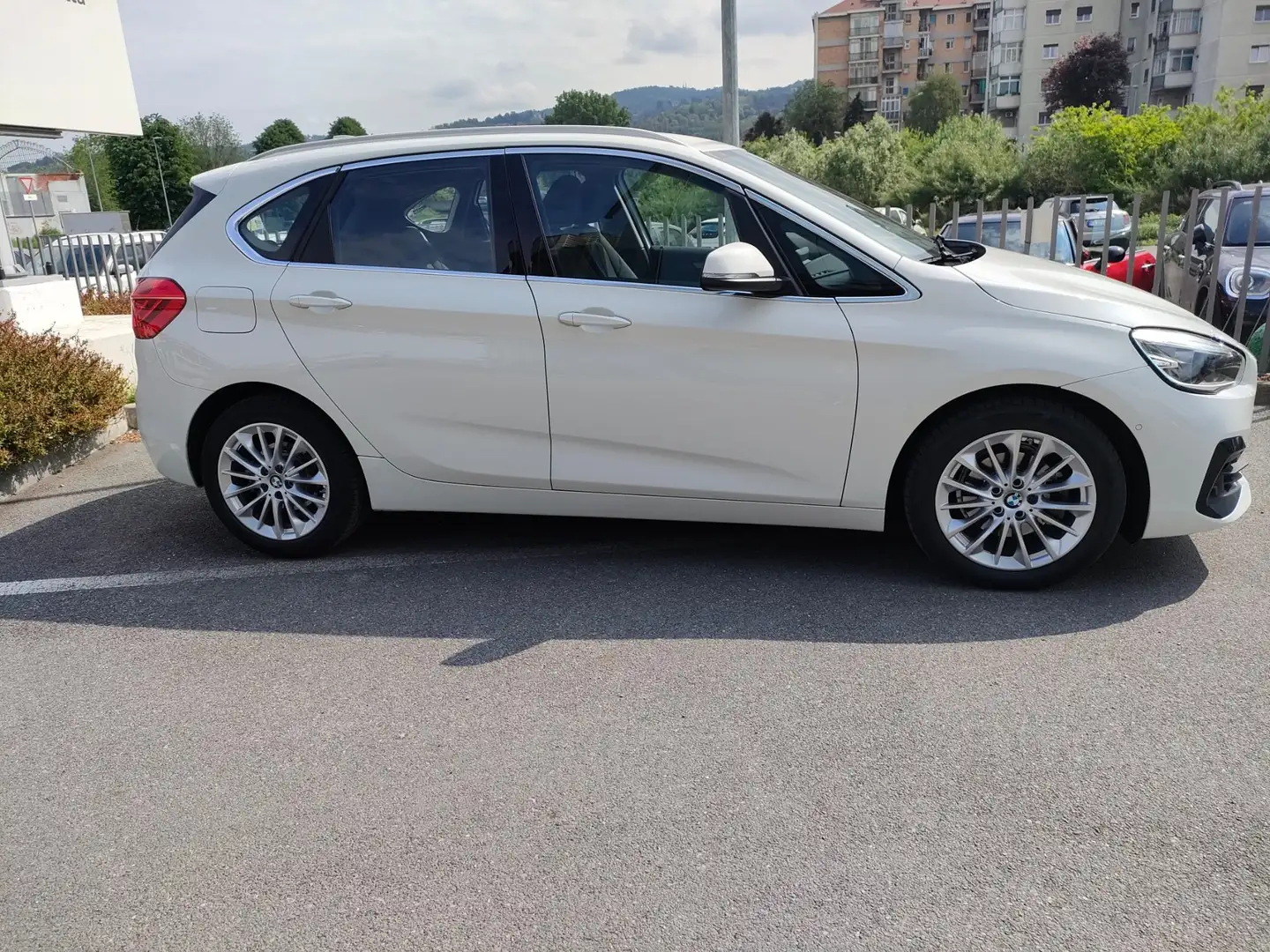 BMW 216 2016 d2018 Active Tourer 216d automatica Bianco - 1