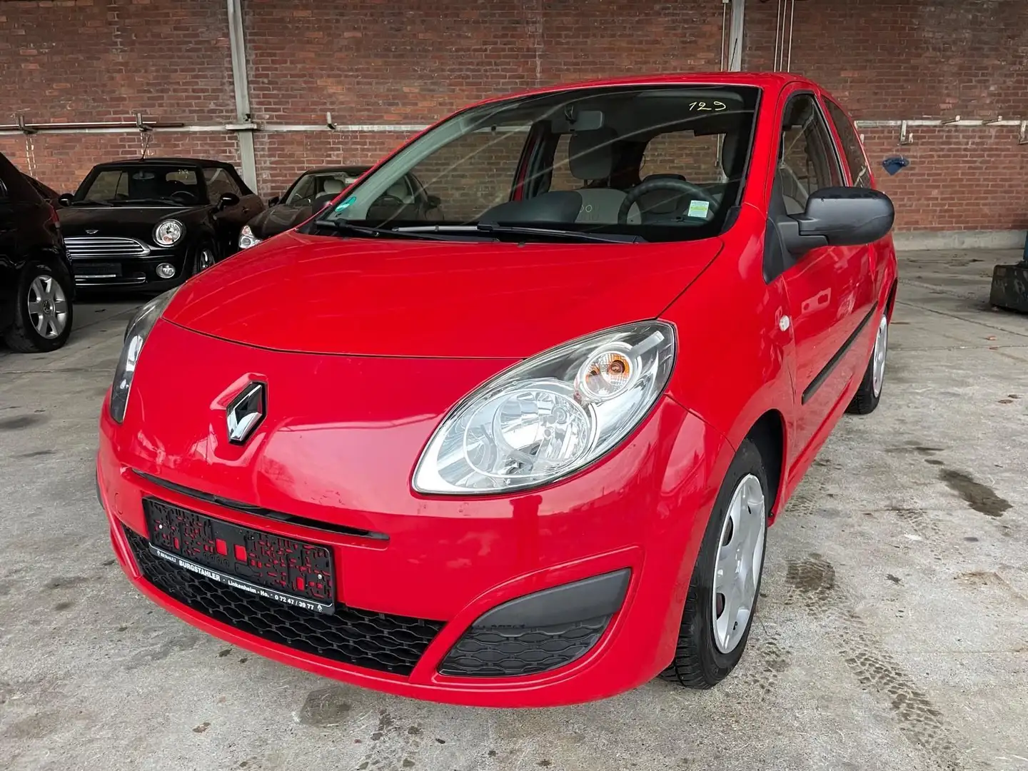 Renault Twingo je t'aime/KLIMA/S-HEFT/1.HAND Rot - 1