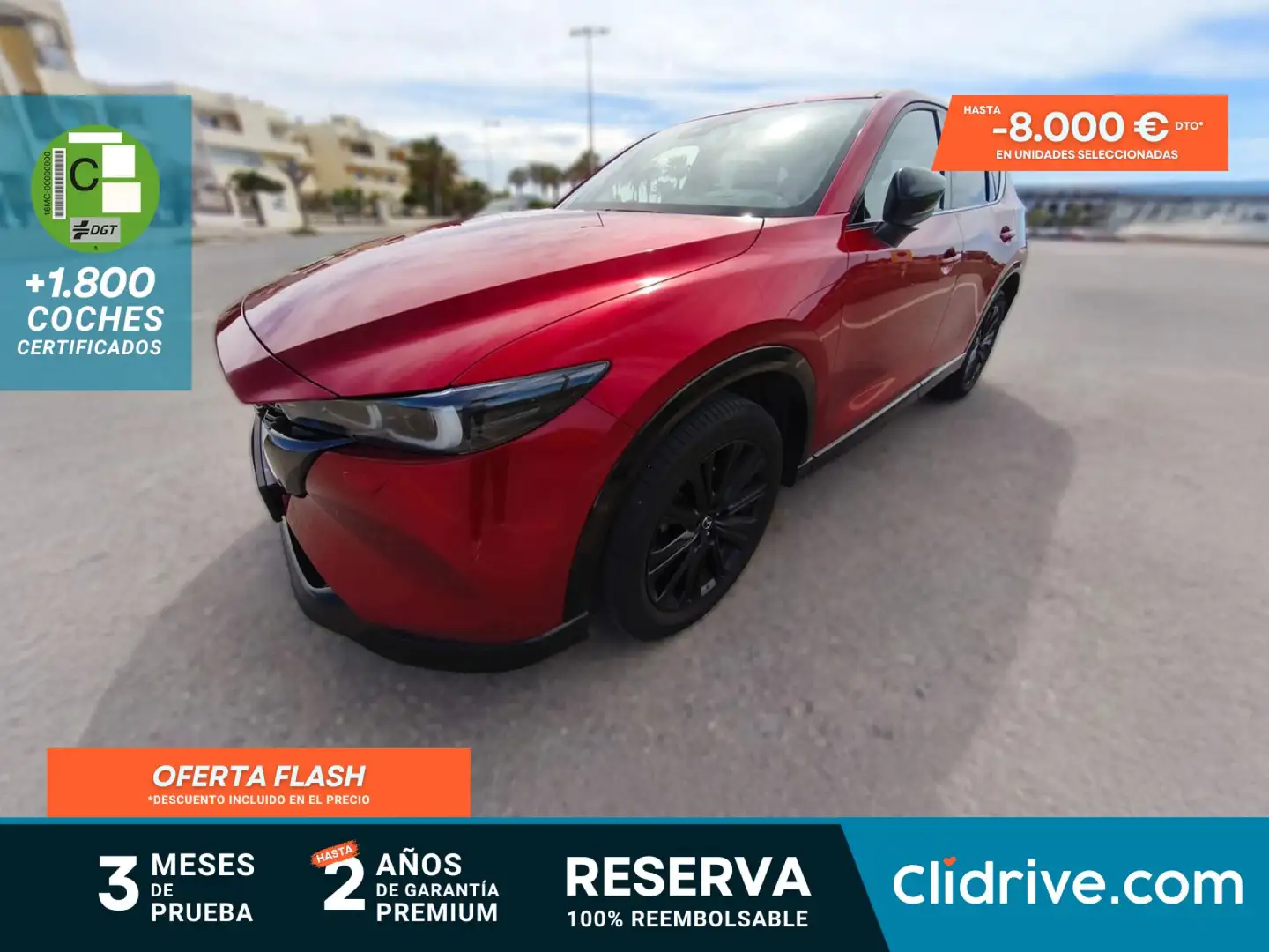 Mazda CX-5 2.0 GE 121kW (165CV) Homura Rojo - 1