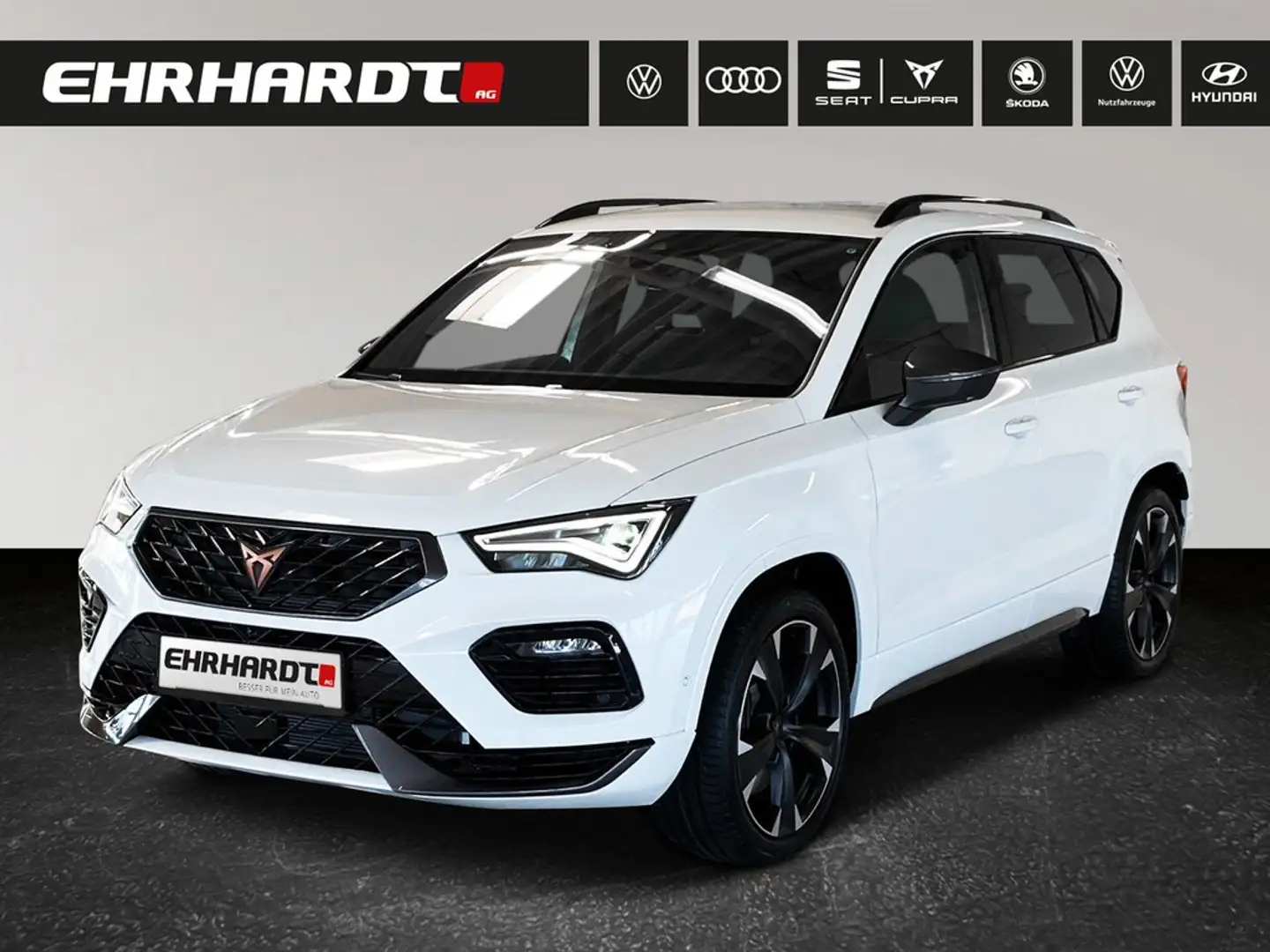 CUPRA Ateca 2.0 TSI DSG 4Drive AHK*VIRTUAL*BEH.FRONT*NAVI*L... Wit - 1