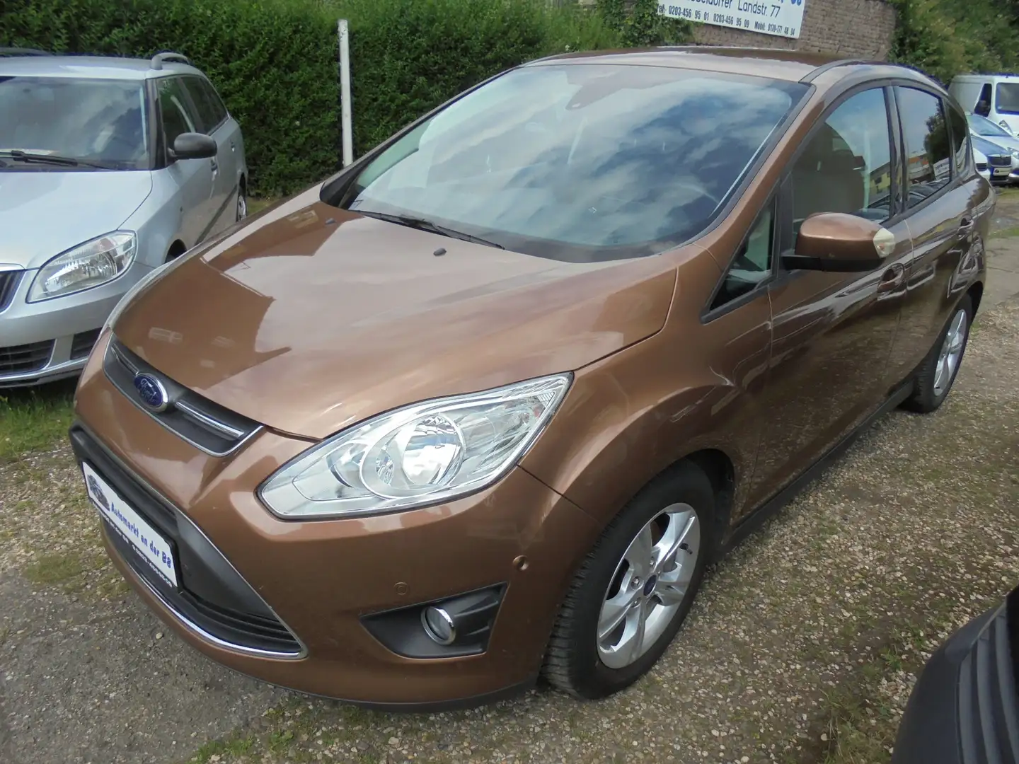 Ford C-Max 2.0 TDCi SYNC Edition DPF,Automatik,PDC,2-Hand!!! Brun - 2