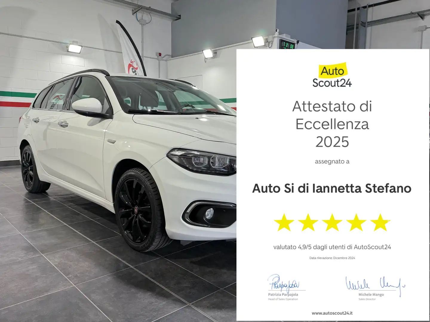 Fiat Tipo SW UNICO PROPRIETARIO Blanc - 1
