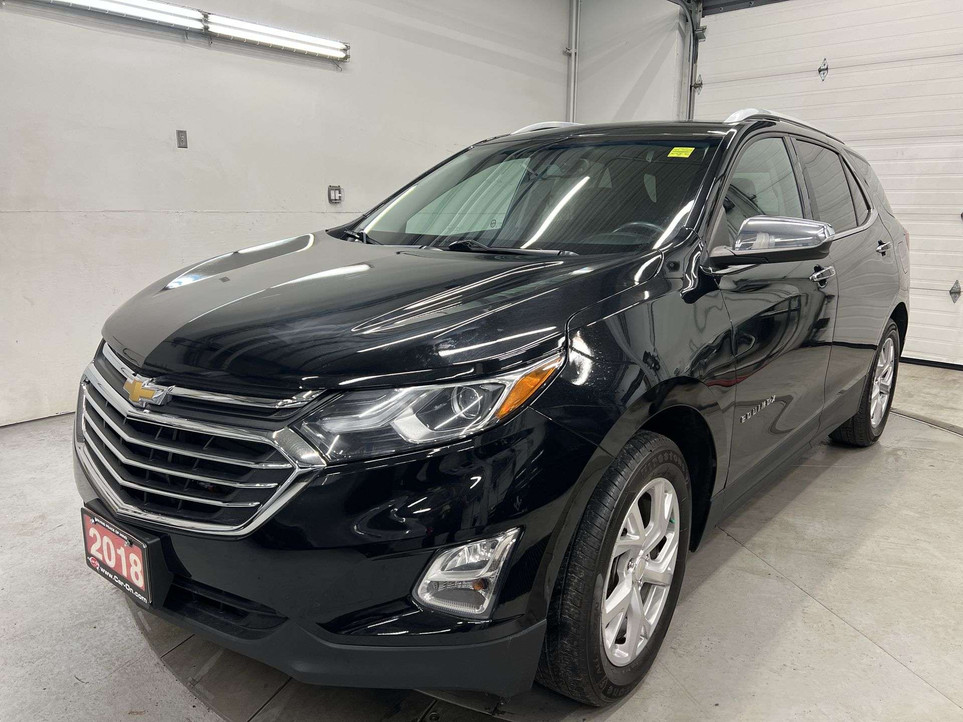 Black 2018 Chevrolet Equinox SUV / Crossover Four-Wheel Drive Automatic