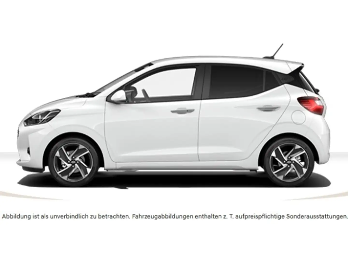 Hyundai i10 Trend 1.2 EU6d Sitzh. Navi Rückfahrk. PDC Weiß - 2