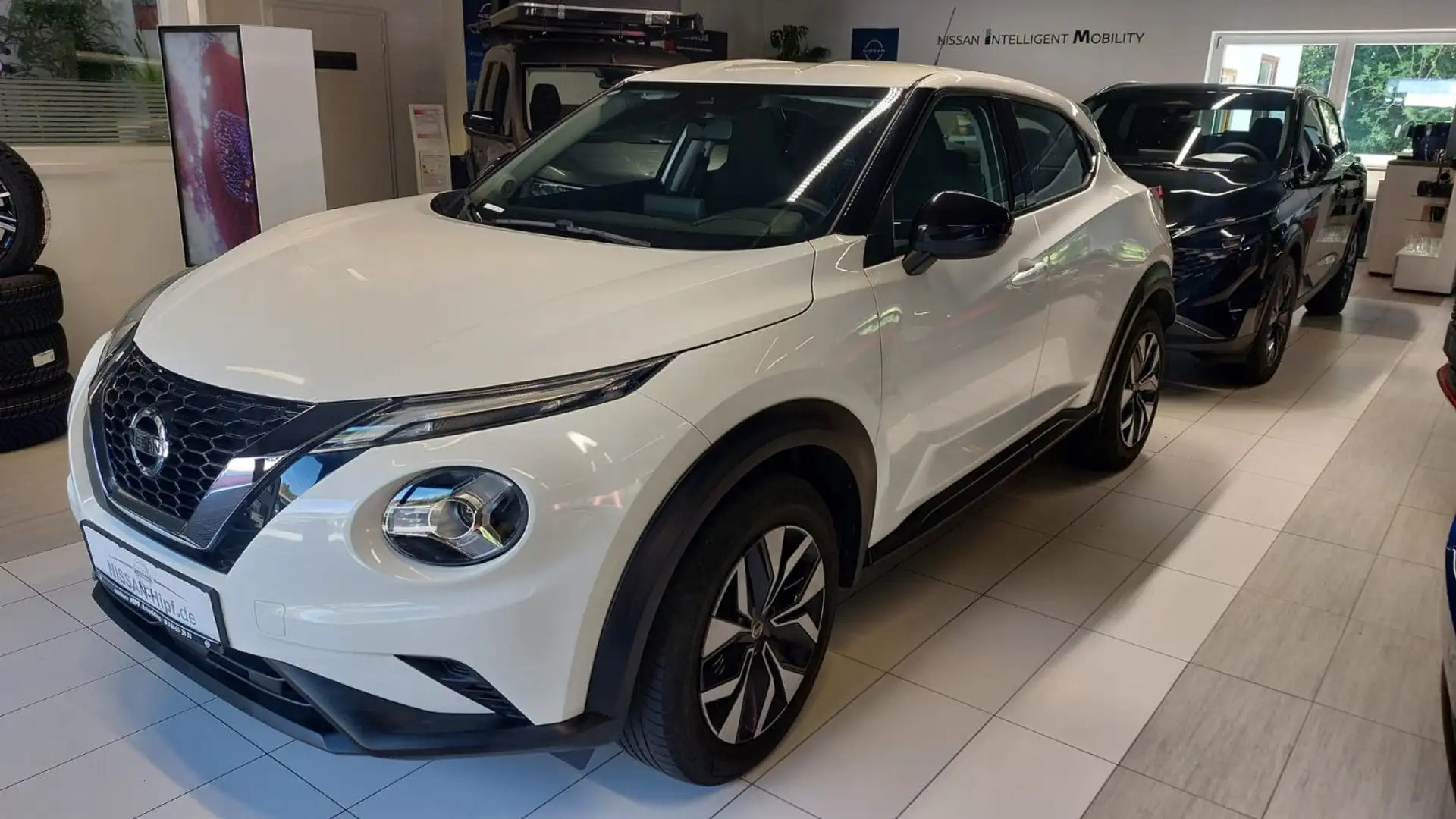 Nissan Juke Acenta + Connect Blanc - 1