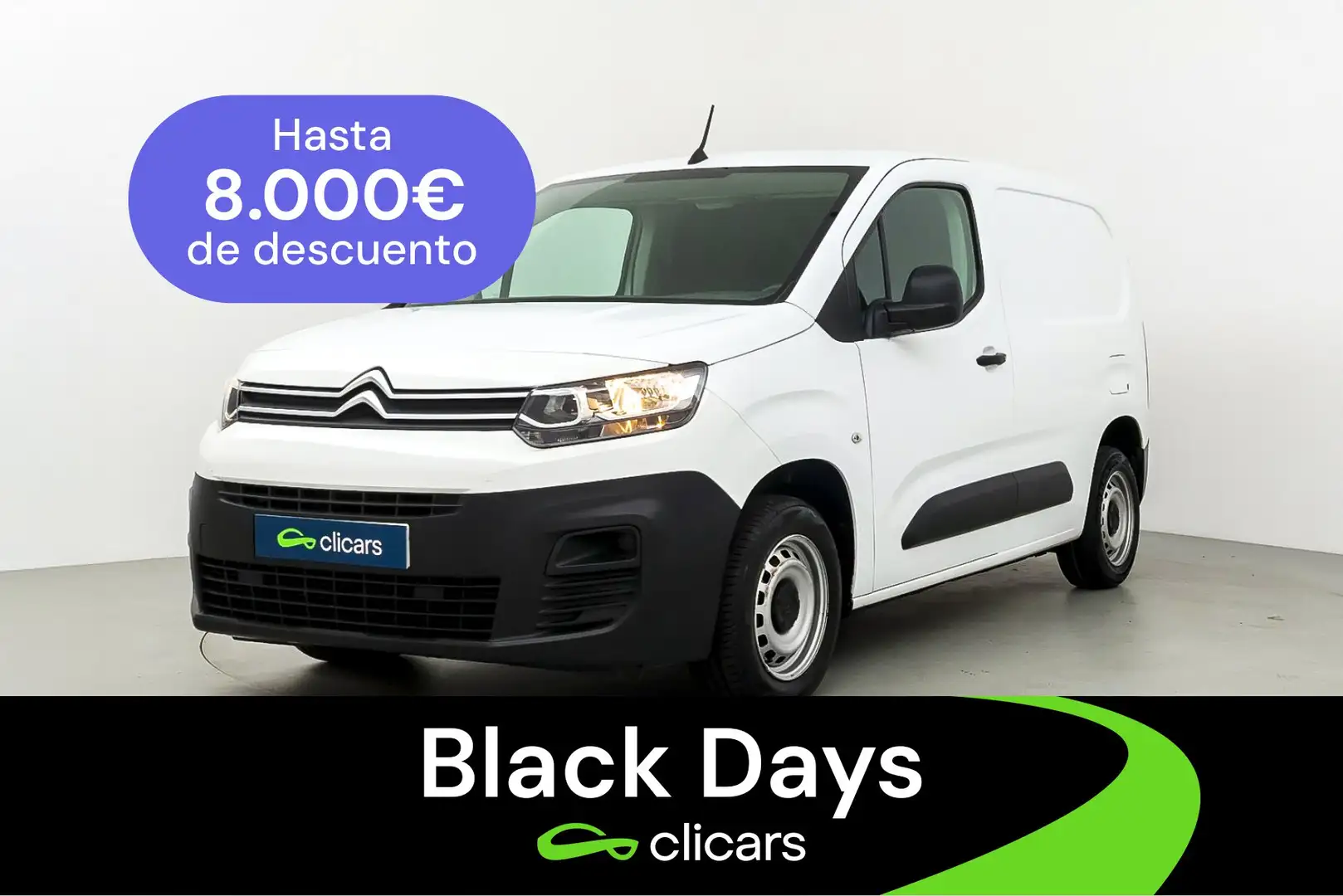 Citroen Berlingo Van BlueHDi S&S Talla M Control 100 Blanc - 1