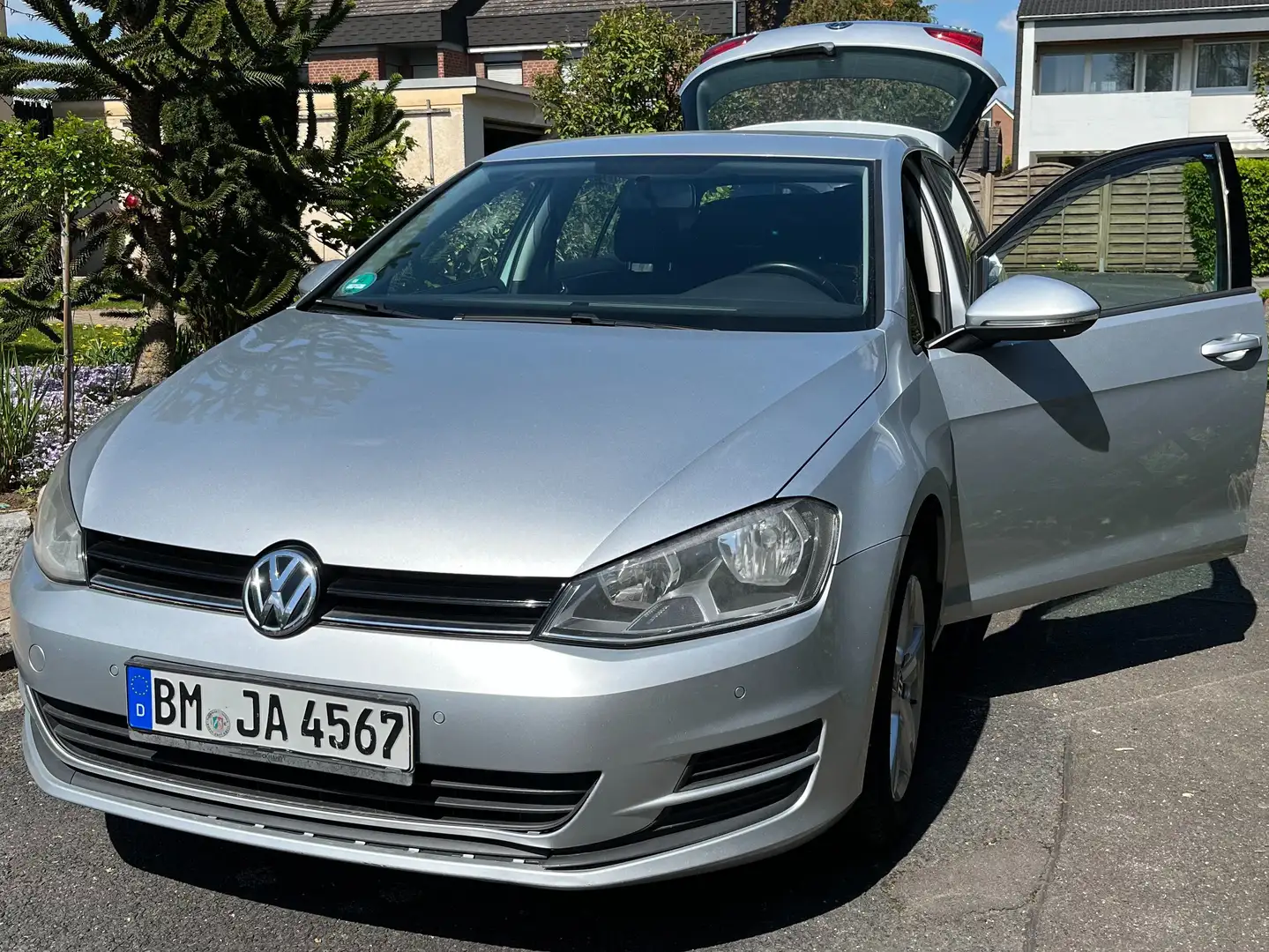 Volkswagen Golf Golf VII Diesel 5-Türer 2.0 TDI BlueMotio Techn Silber - 1