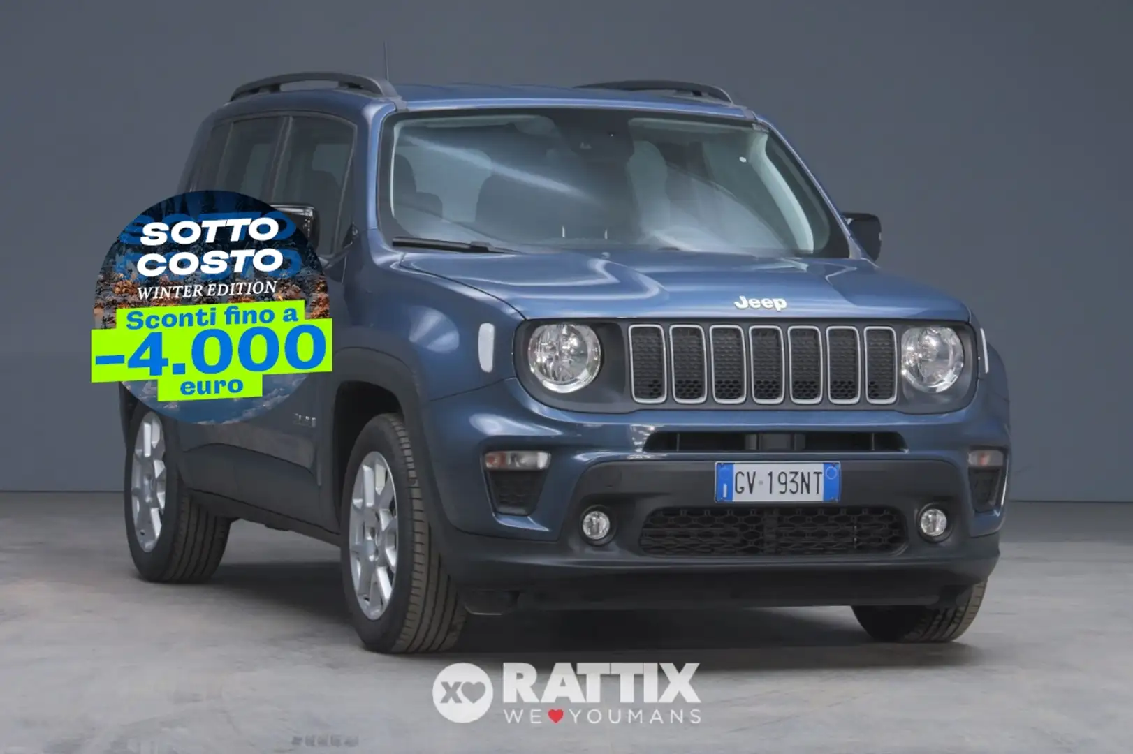 Jeep Renegade 1.5 Turbo T4 Mhev 130CV Limited DCT Azul - 1