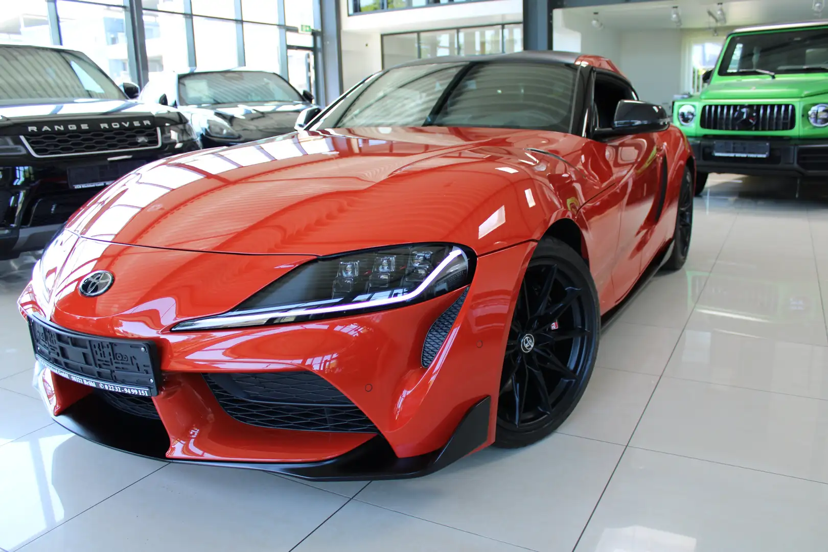 Toyota Supra GR 3.0 GT4 100TH EDITION TRIBUTE NUR 6.527KM TOP* Orange - 1