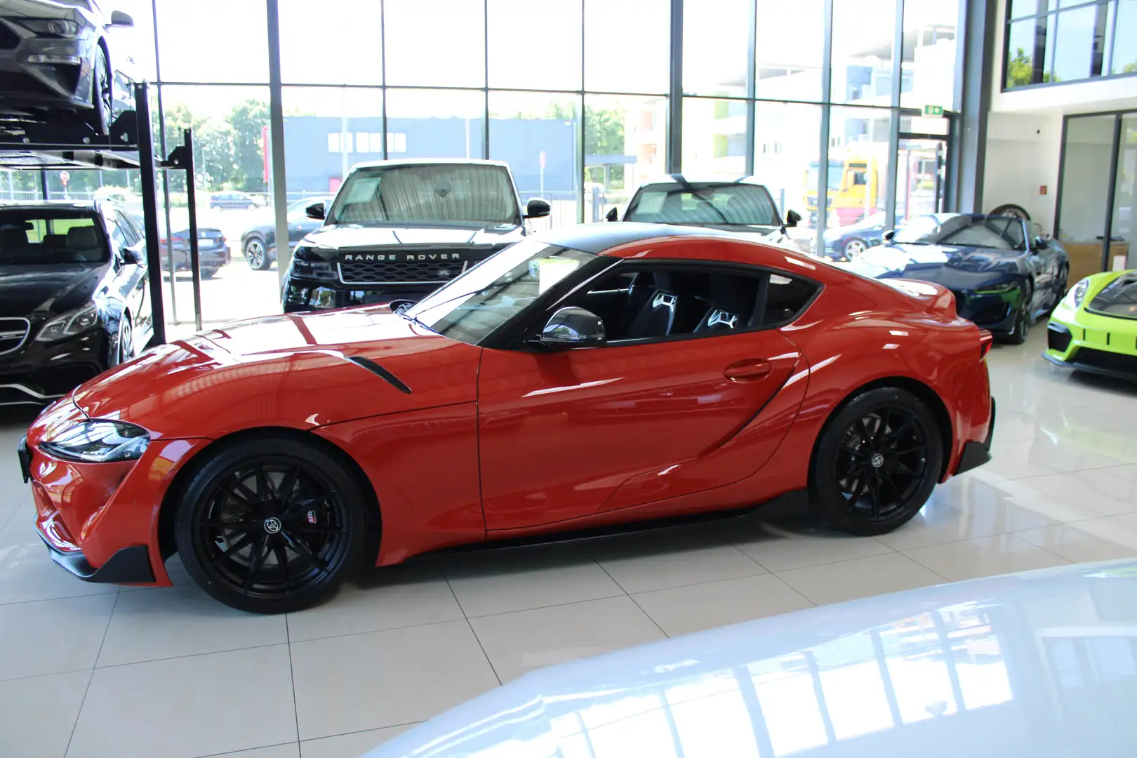 Toyota Supra GR 3.0 GT4 100TH EDITION TRIBUTE NUR 6.527KM TOP* Orange - 2