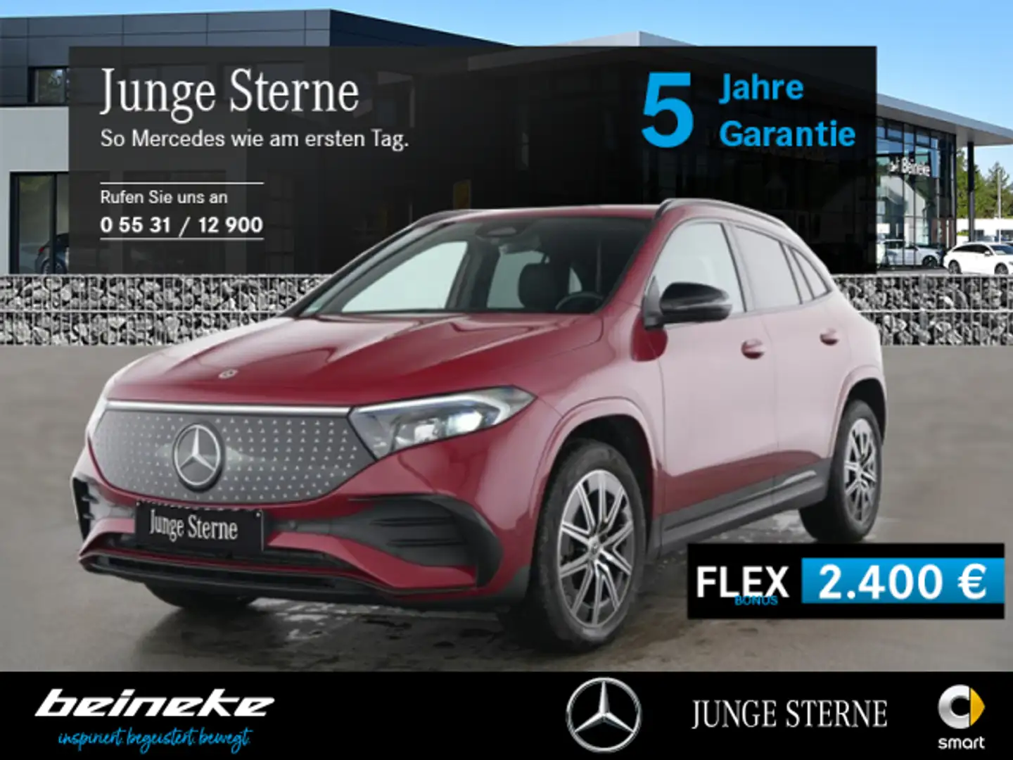 Mercedes-Benz EQA 250 EQA 250 AMG Night AHK 19" Kamera LED Easy-P Totw Rot - 1