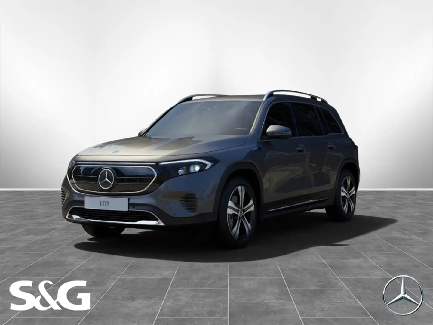 Mercedes-Benz EQB 300 4M DISTRONIC+HEADUP+360°+MBUX+LED+19" Grau - 1