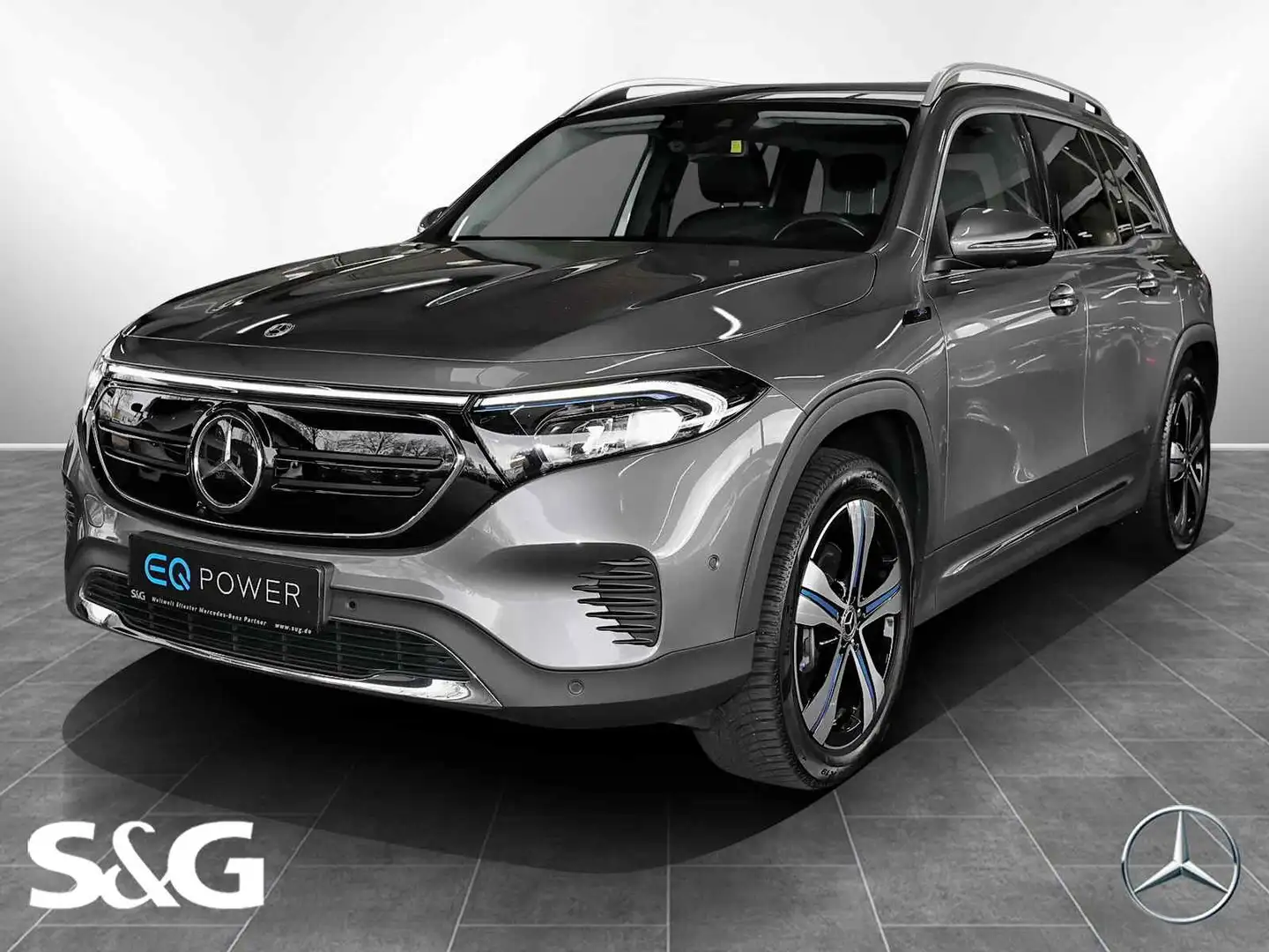 Mercedes-Benz EQB 300 4M DISTRONIC+HEADUP+360°+MBUX+LED+19" Grau - 1