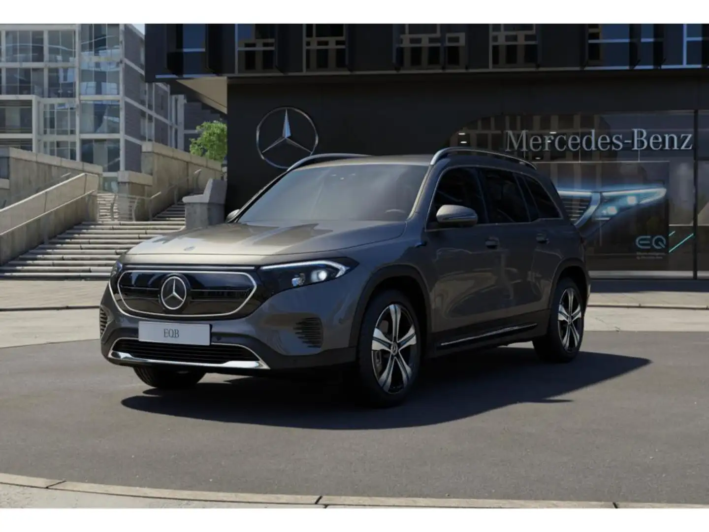 Mercedes-Benz EQB 300 4M Progressive Distro+Advanced+Sitzkomfo Grau - 1