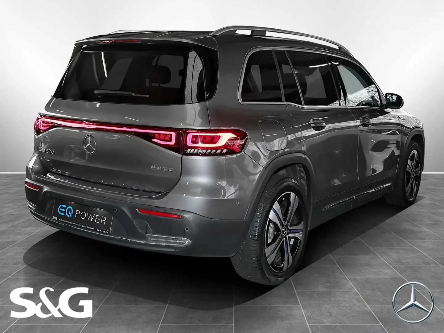 Mercedes-Benz EQB 300 4M DISTRONIC+HEADUP+360°+MBUX+LED+19" Grau - 2