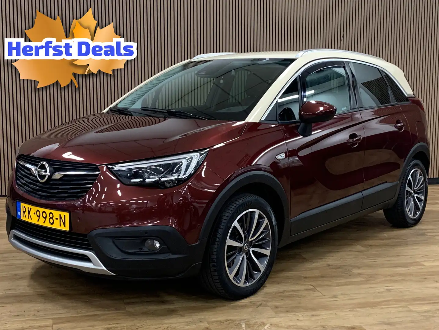 Opel Crossland X 1.2 Turbo Innovation|Camera|Navigatie| Rood - 1