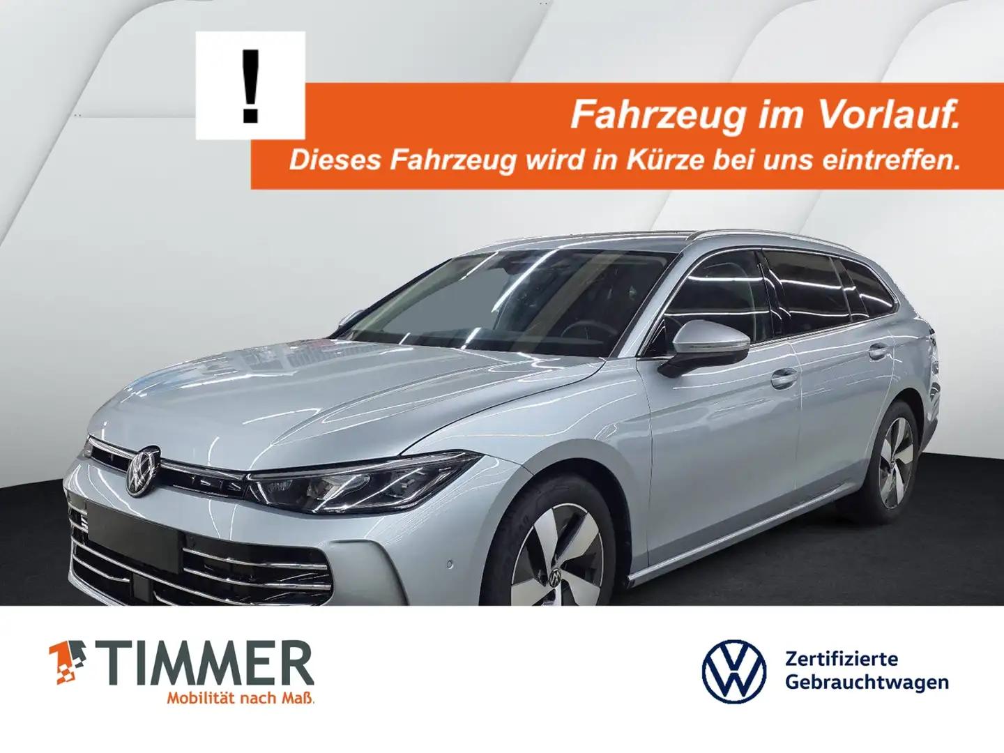 Volkswagen Passat Variant 2.0 TDI DSG ELEGANCE *AHK *IQ.LIGHT *360° *ACC *V Silber - 1