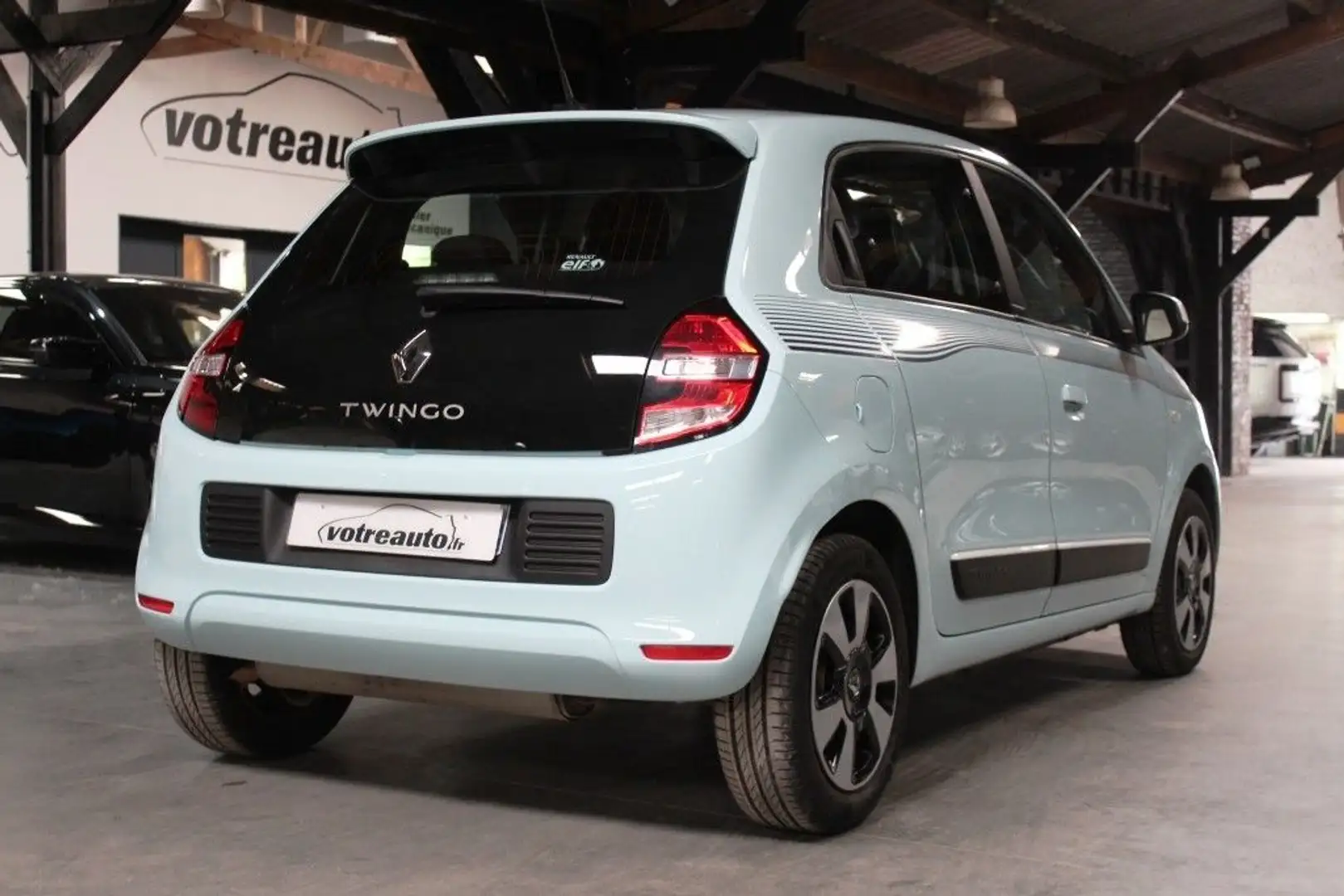 Renault Twingo III 1.0 SCE 70 STOP \u0026 START LIMITED Blauw - 2