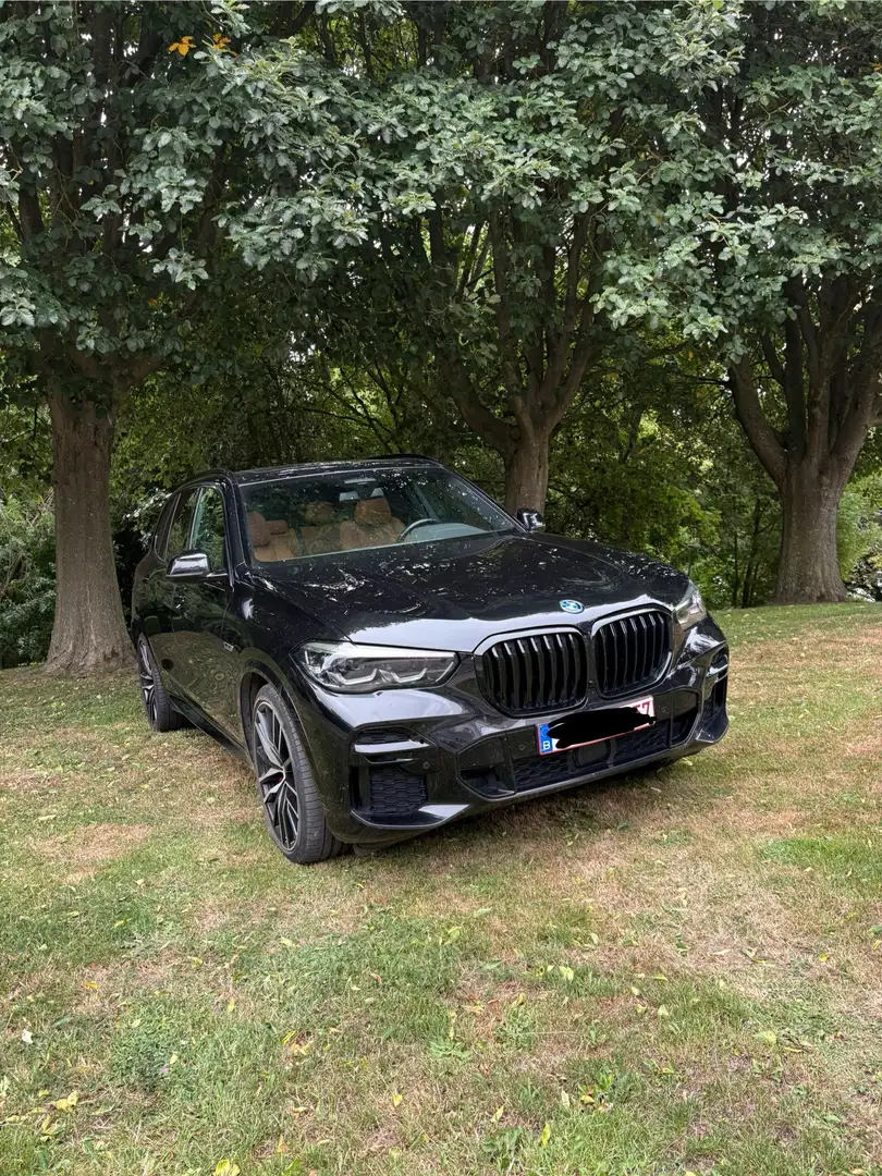 BMW X5 xDrive45e Noir - 1