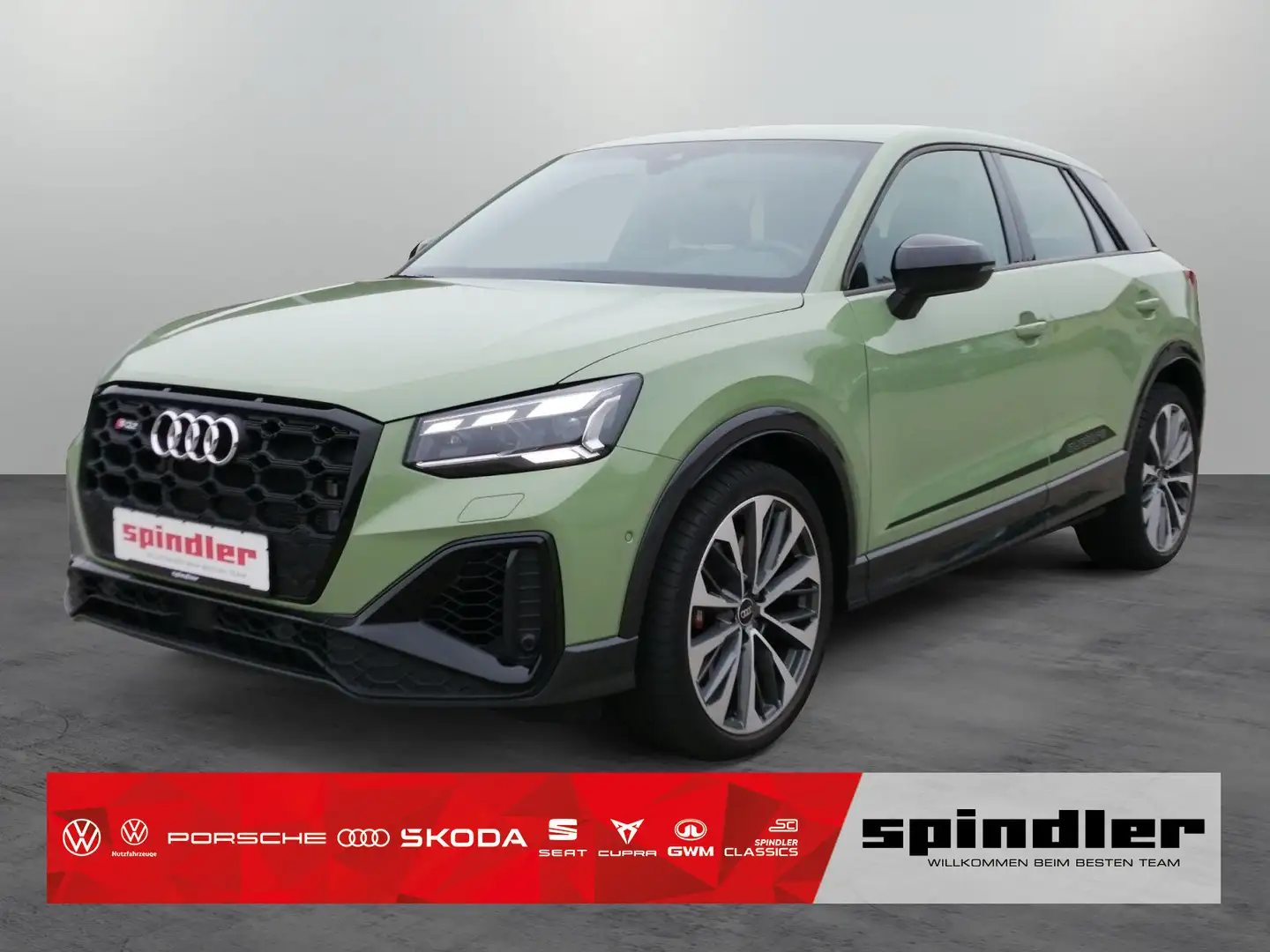 Audi SQ2 S-Line TFSI qu S-tronic Matrix Navi+ Leder Grün - 1