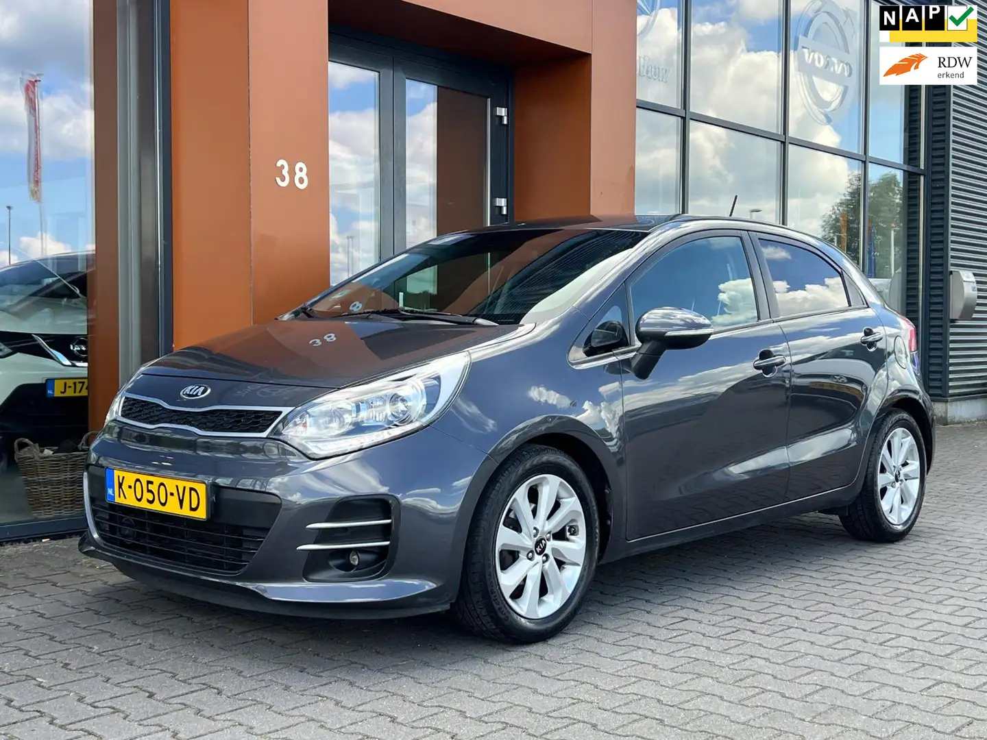 Kia Rio 1.2CVVT|Navi|Bluetooth|PDC|Camera|Cruise|Climate|A Серый - 1