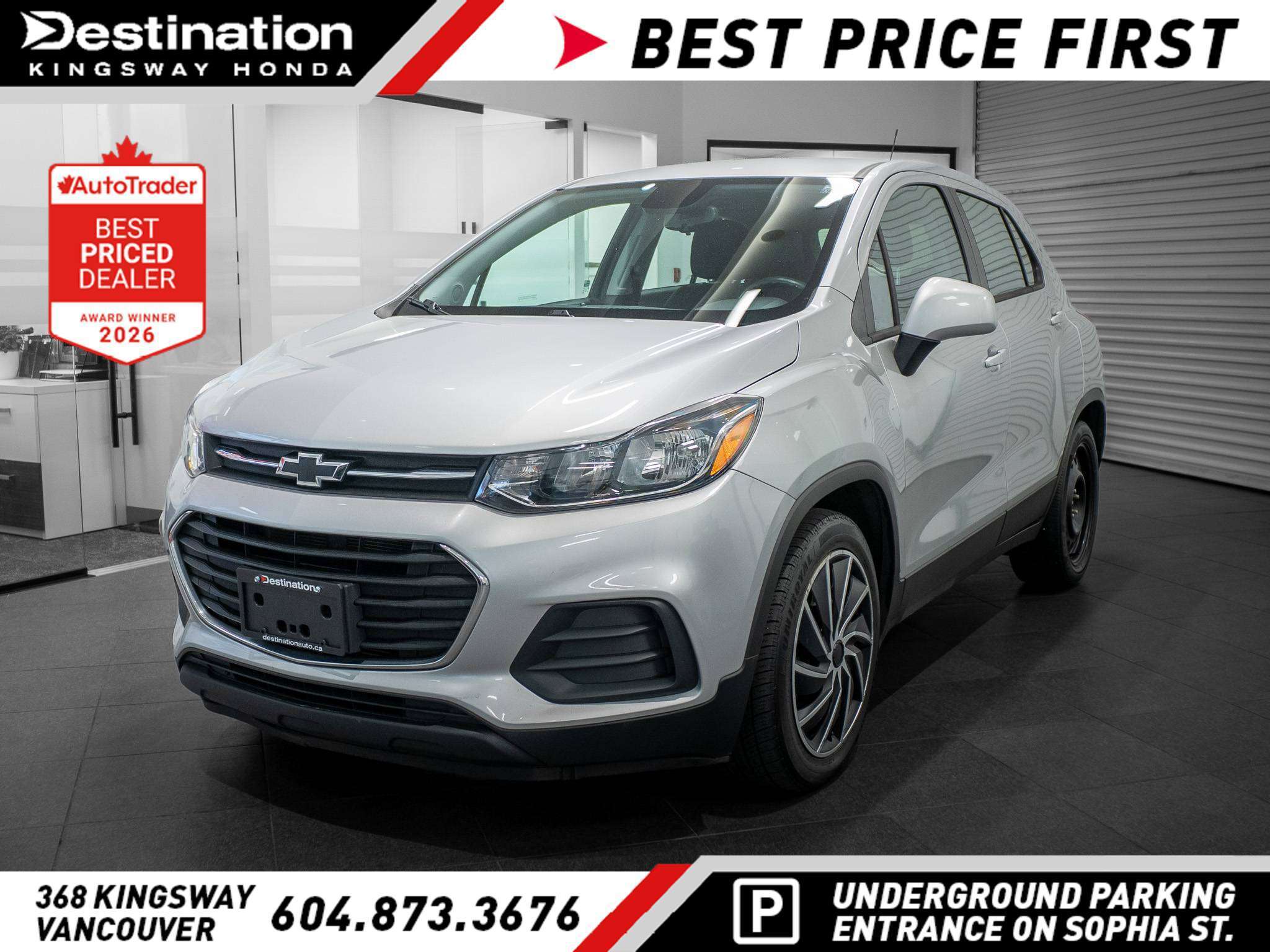 Silver Ice (MET) 2019 Chevrolet Trax SUV / Crossover Front-Wheel Drive Automatic