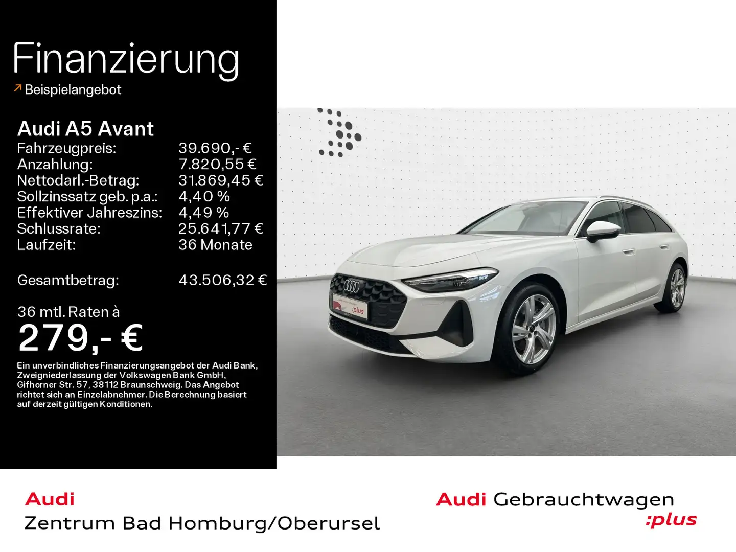 Audi A5 TFSI*AHK*Navi*Sitzheizung*LED*Tempomat* Weiß - 1