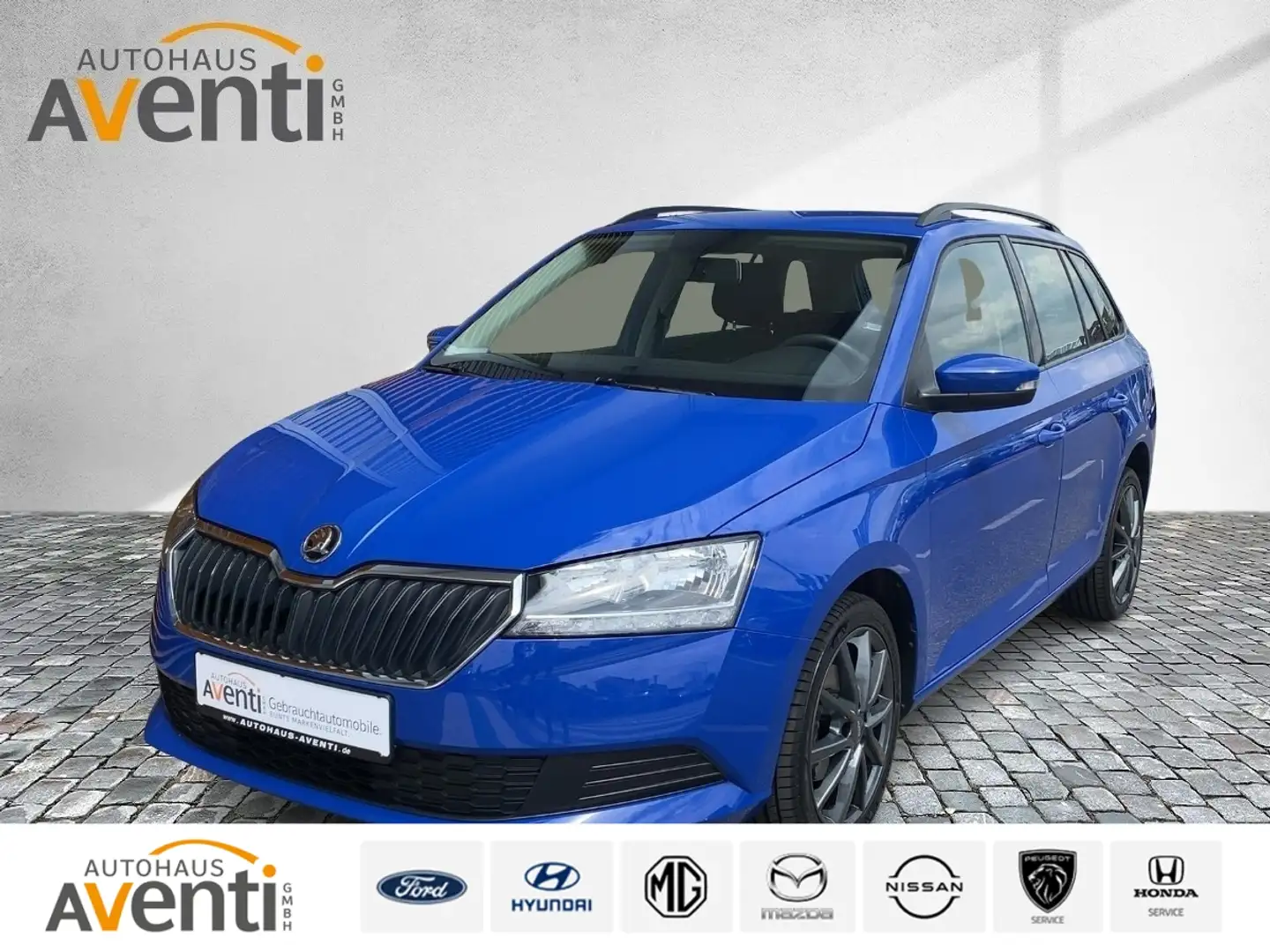 Skoda Fabia Active *Klimaanlage*Radio*ZV*LMF* Blauw - 1