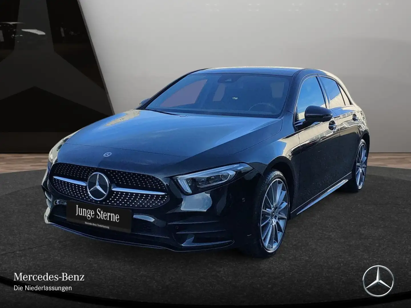 Mercedes-Benz A 250 e AMG+NIGHT+PANO+360°+MULTIBEAM+BURMESTER Schwarz - 2